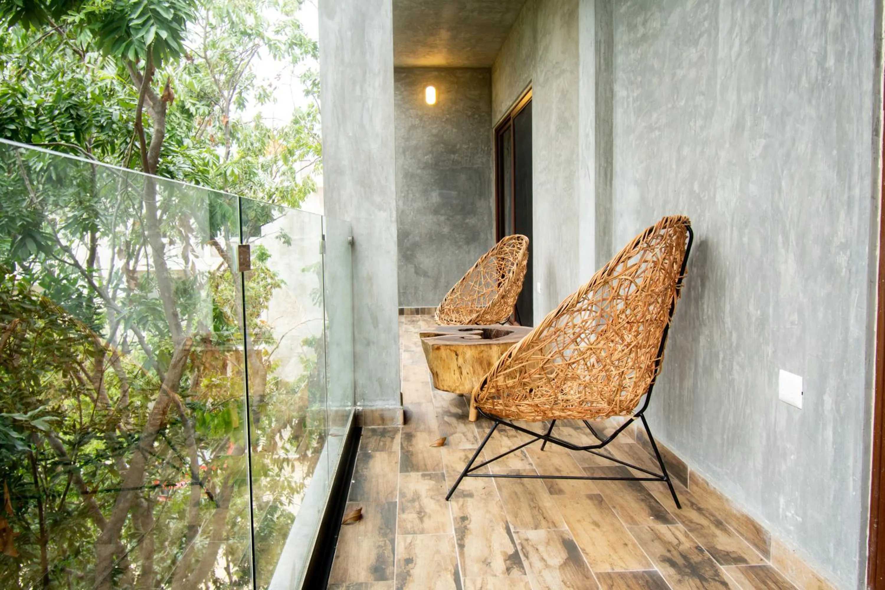 Balcony/Terrace in Hotel Casa Tortuga Tulum - Cenotes Park Inclusive