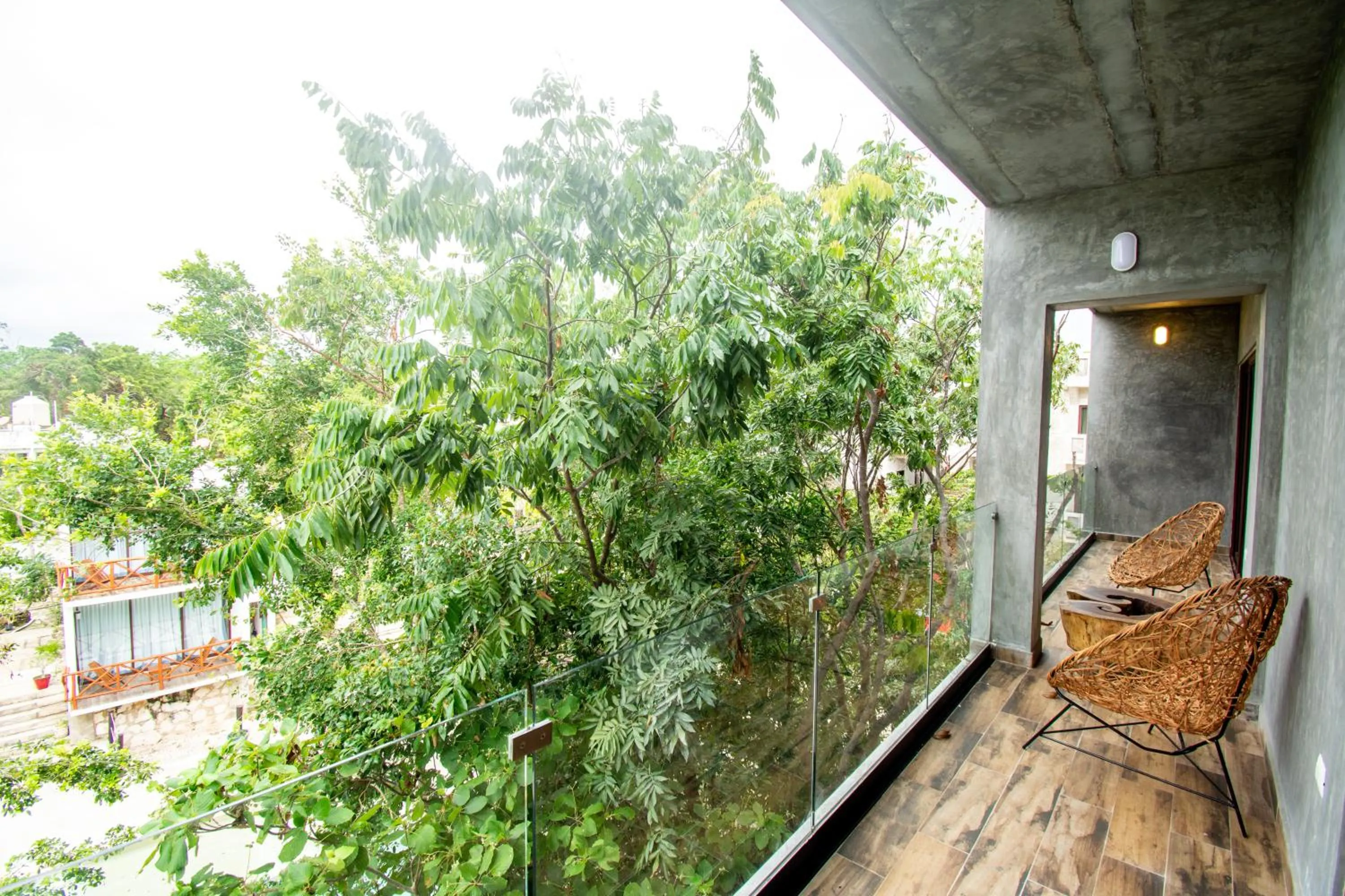 Balcony/Terrace in Hotel Casa Tortuga Tulum - Cenotes Park Inclusive