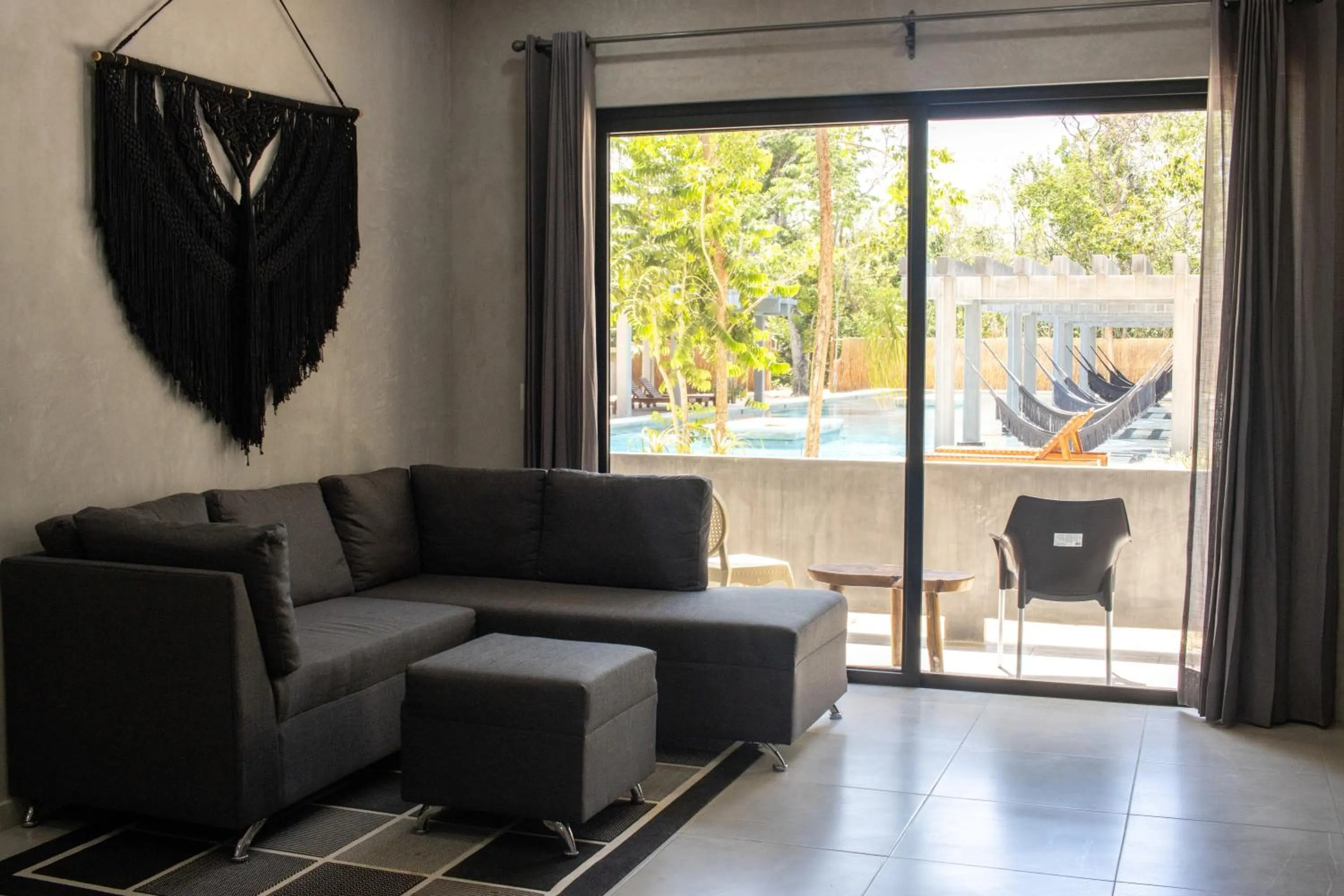 Living room in Hotel Casa Tortuga Tulum - Cenotes Park Inclusive
