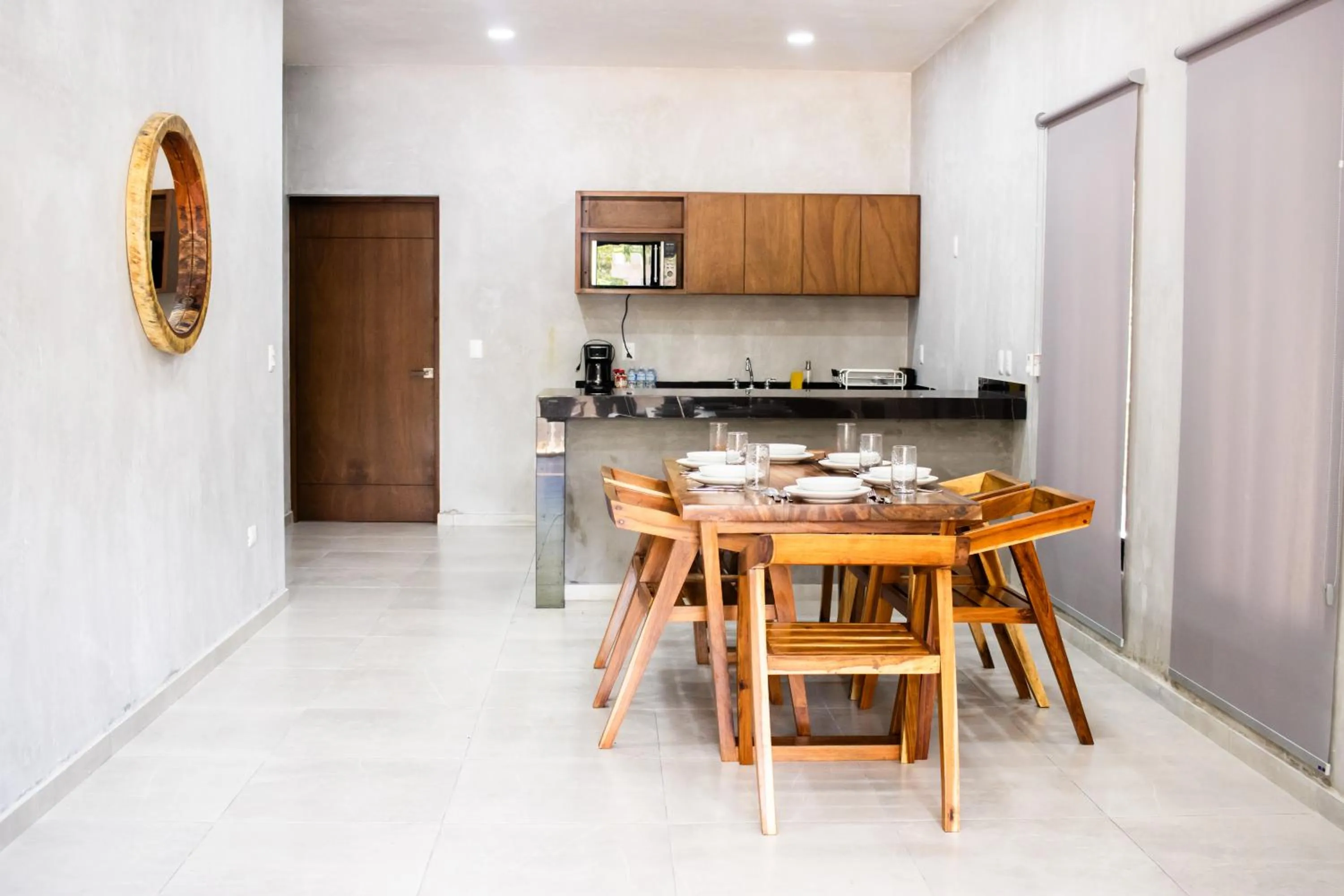 Kitchen or kitchenette in Hotel Casa Tortuga Tulum - Cenotes Park Inclusive