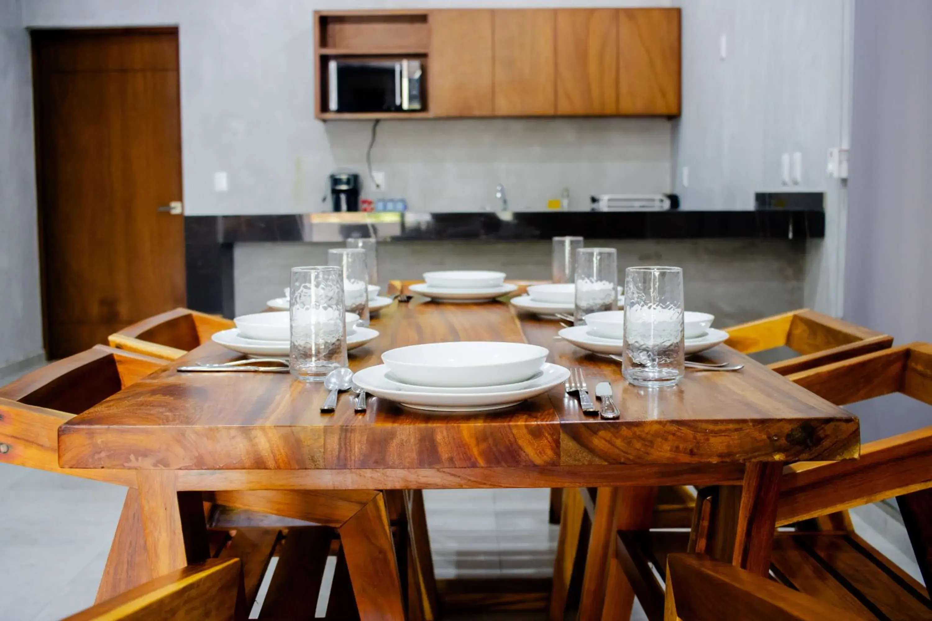 Kitchen or kitchenette in Hotel Casa Tortuga Tulum - Cenotes Park Inclusive Kitchen or kitchenette in Hotel Casa Tortuga Tulum - Cenotes Park Inclusive