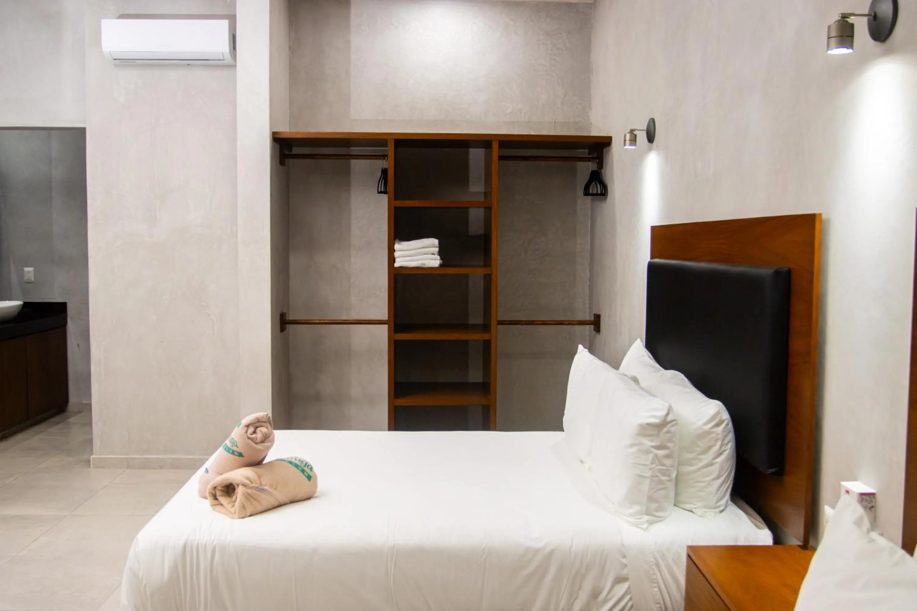 Bed in Hotel Casa Tortuga Tulum - Cenotes Park Inclusive