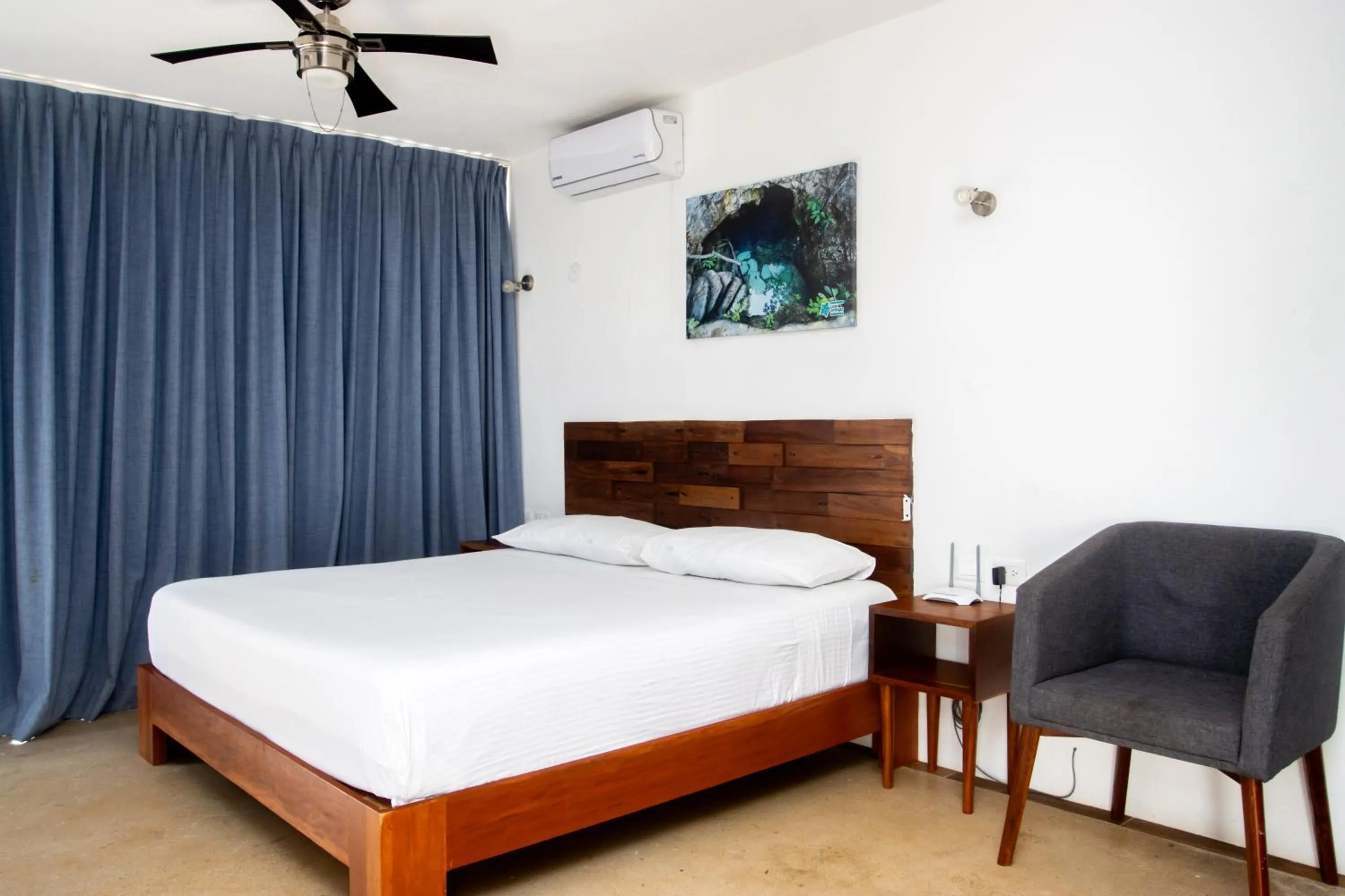 Bed in Hotel Casa Tortuga Tulum - Cenotes Park Inclusive