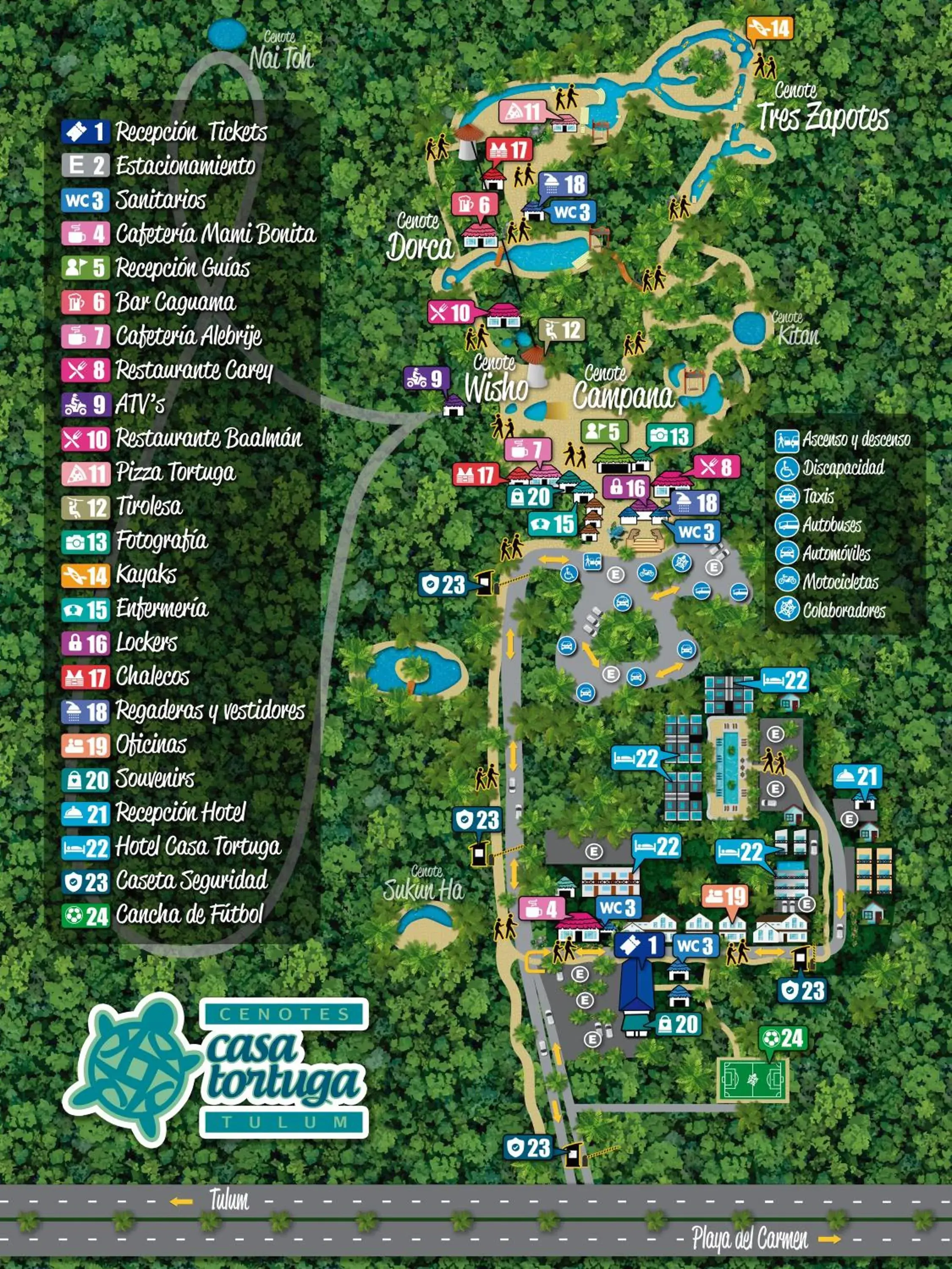 Property building in Hotel Casa Tortuga Tulum - Cenotes Park Inclusive Property building in Hotel Casa Tortuga Tulum - Cenotes Park Inclusive