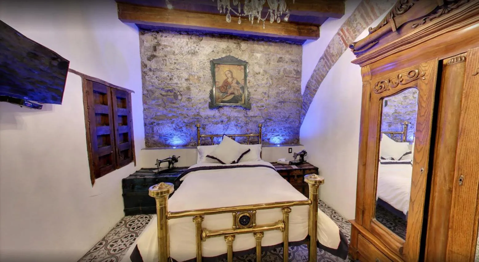Bed in Hotel Boutique Posada XVII