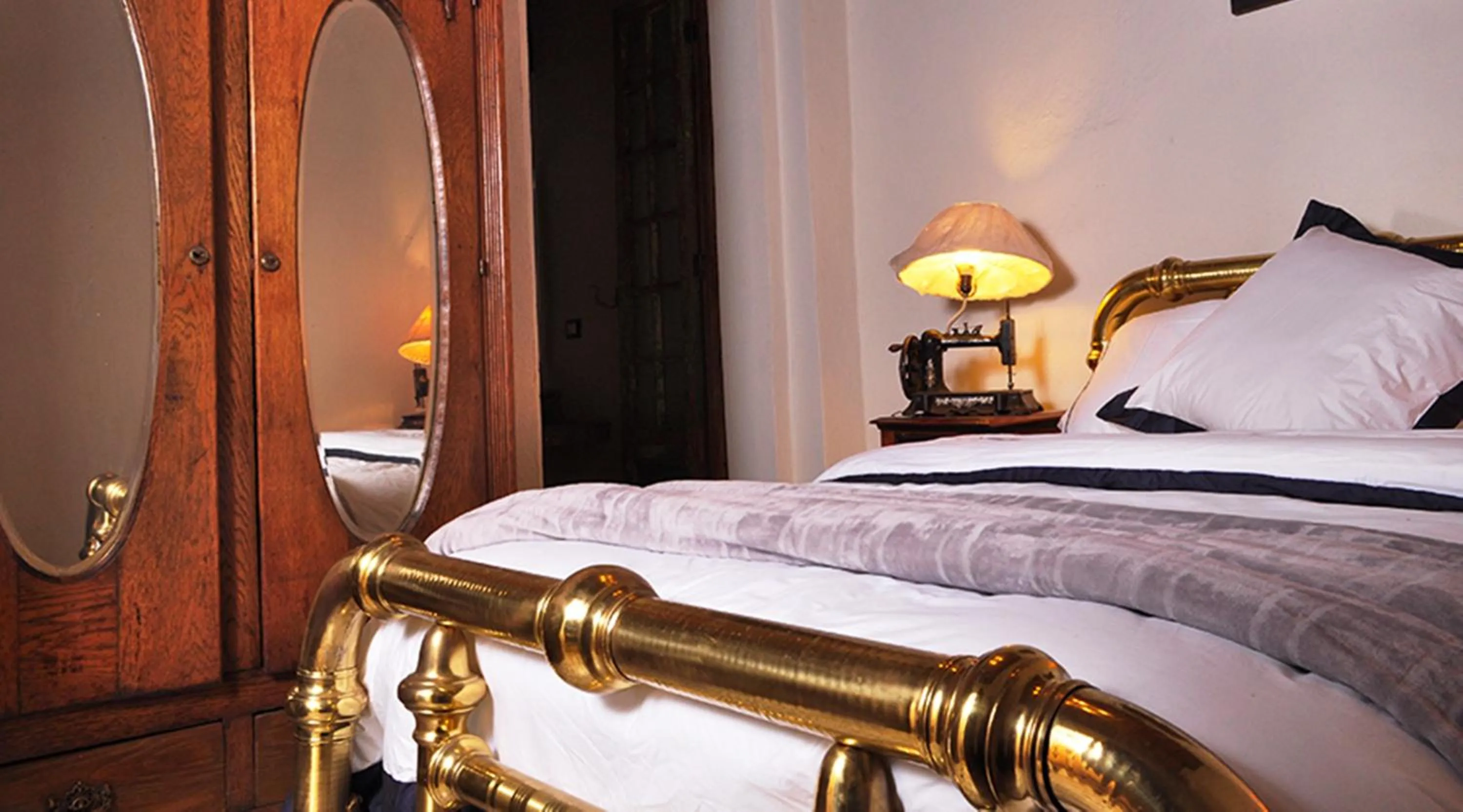 Patio, Bed in Hotel Boutique Posada XVII