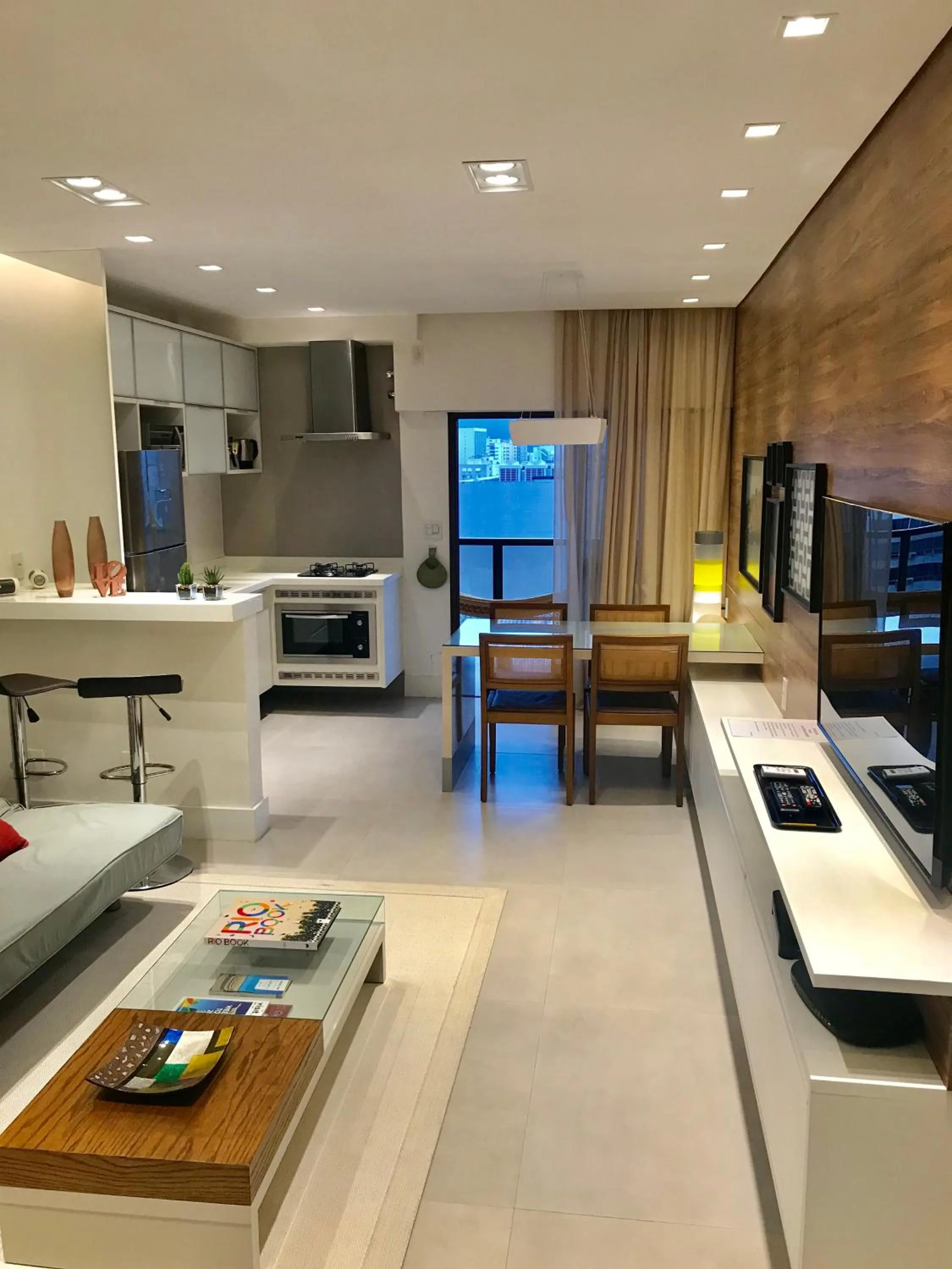 Living room in Leblon Flat