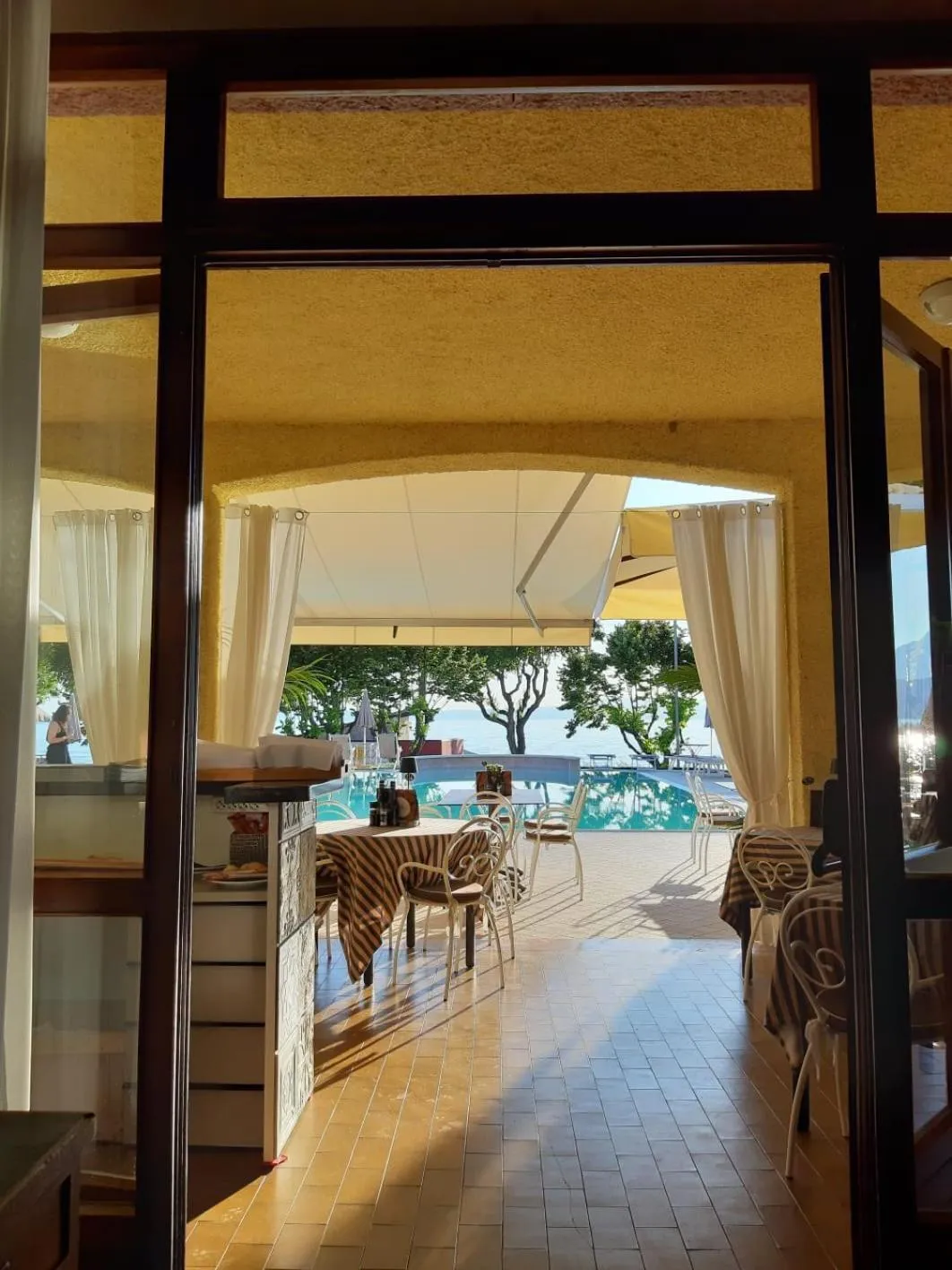 Patio in Hotel San Marco