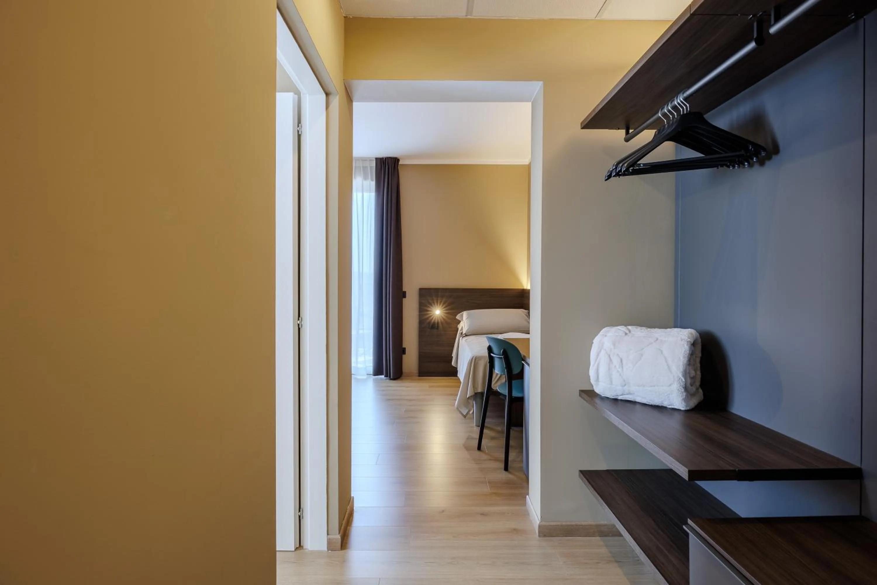 Bed in Hotel San Marco