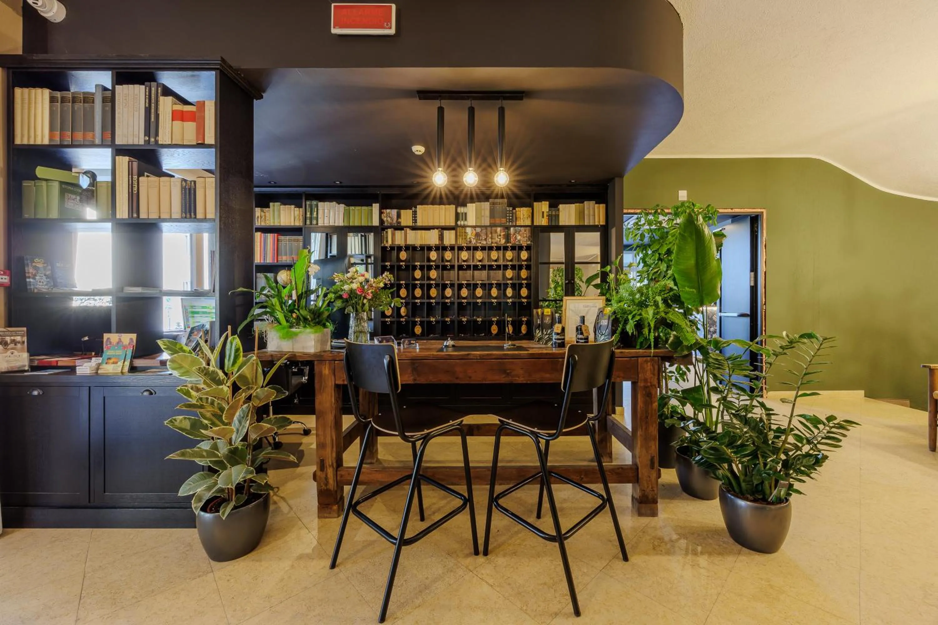 Lobby or reception in Hotel San Marco