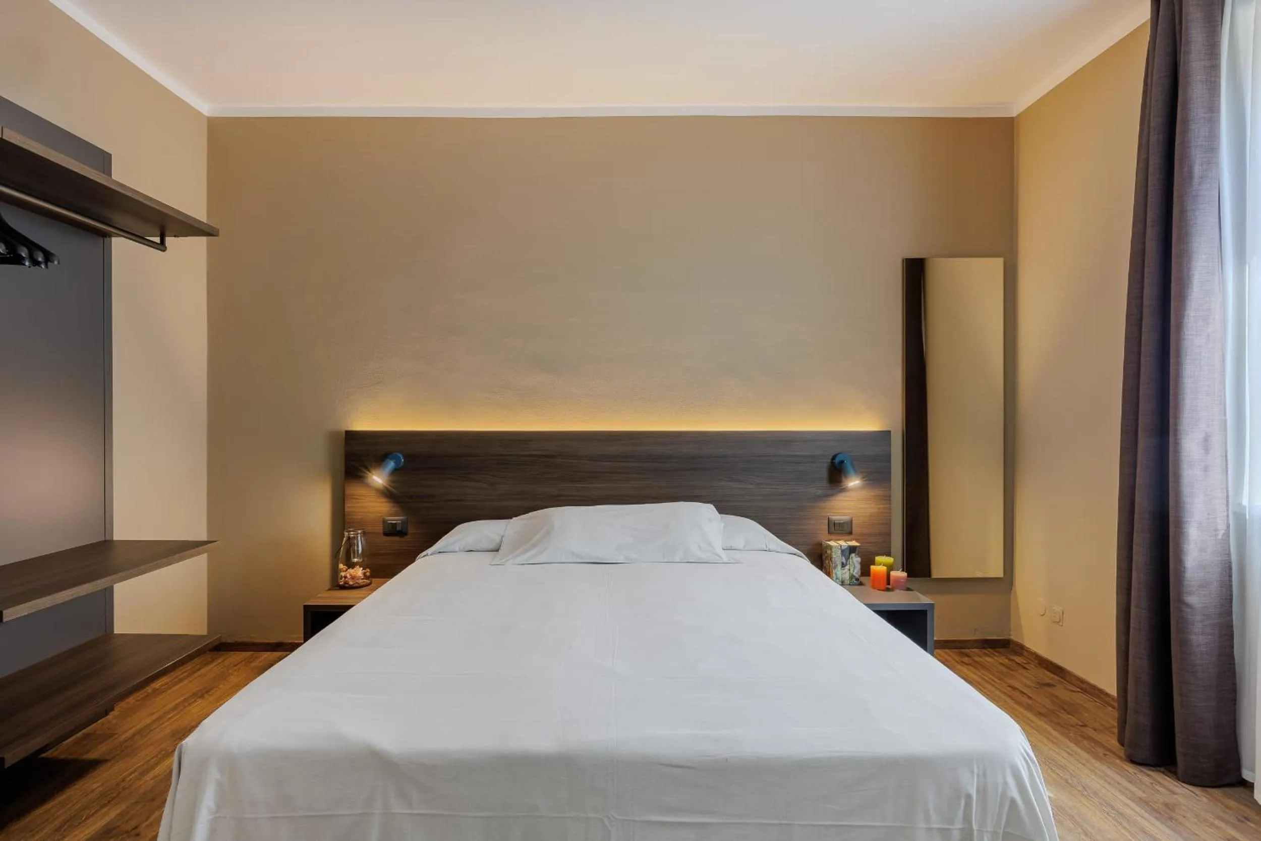 Bed in Hotel San Marco