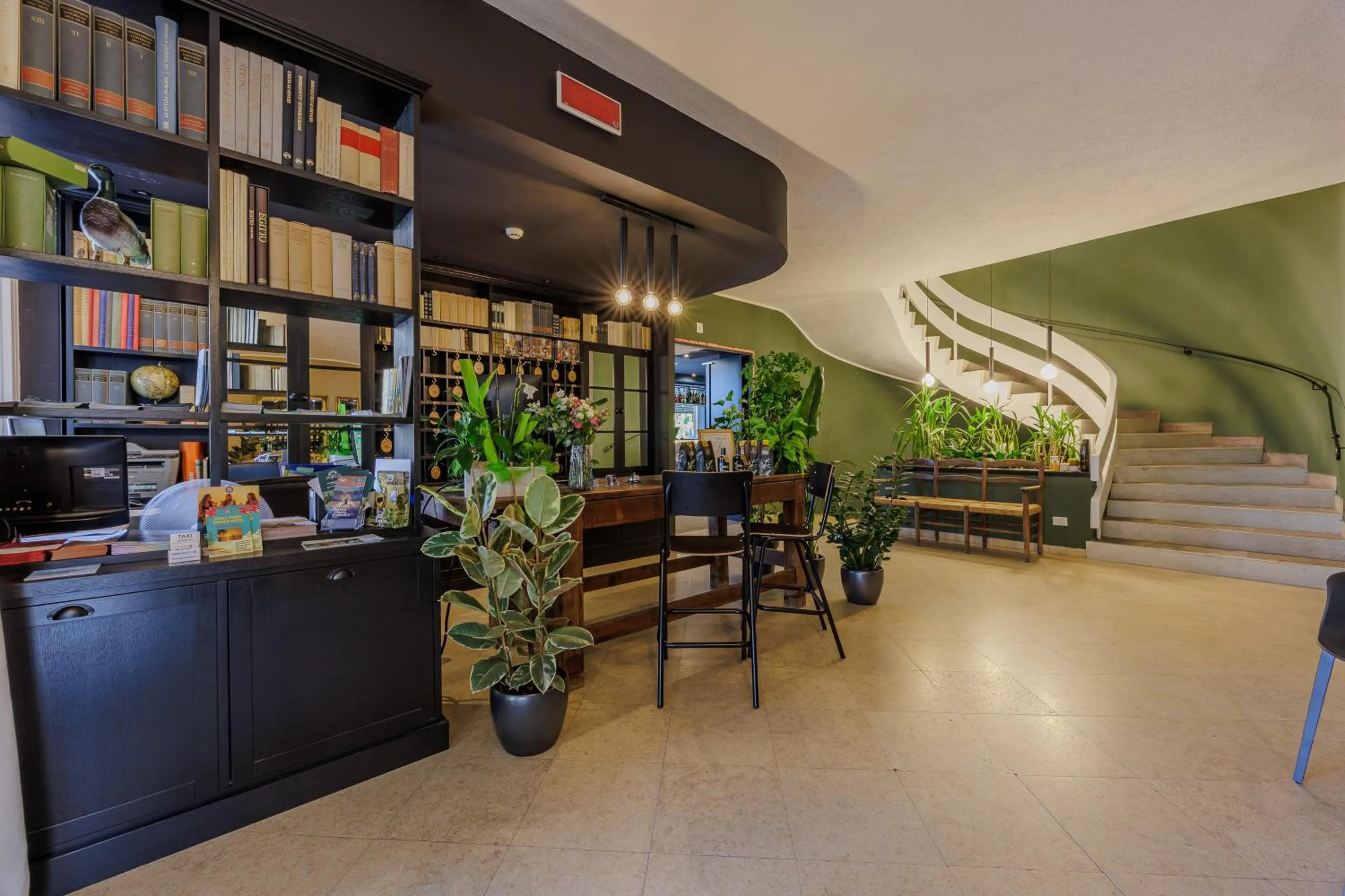 Lobby or reception in Hotel San Marco