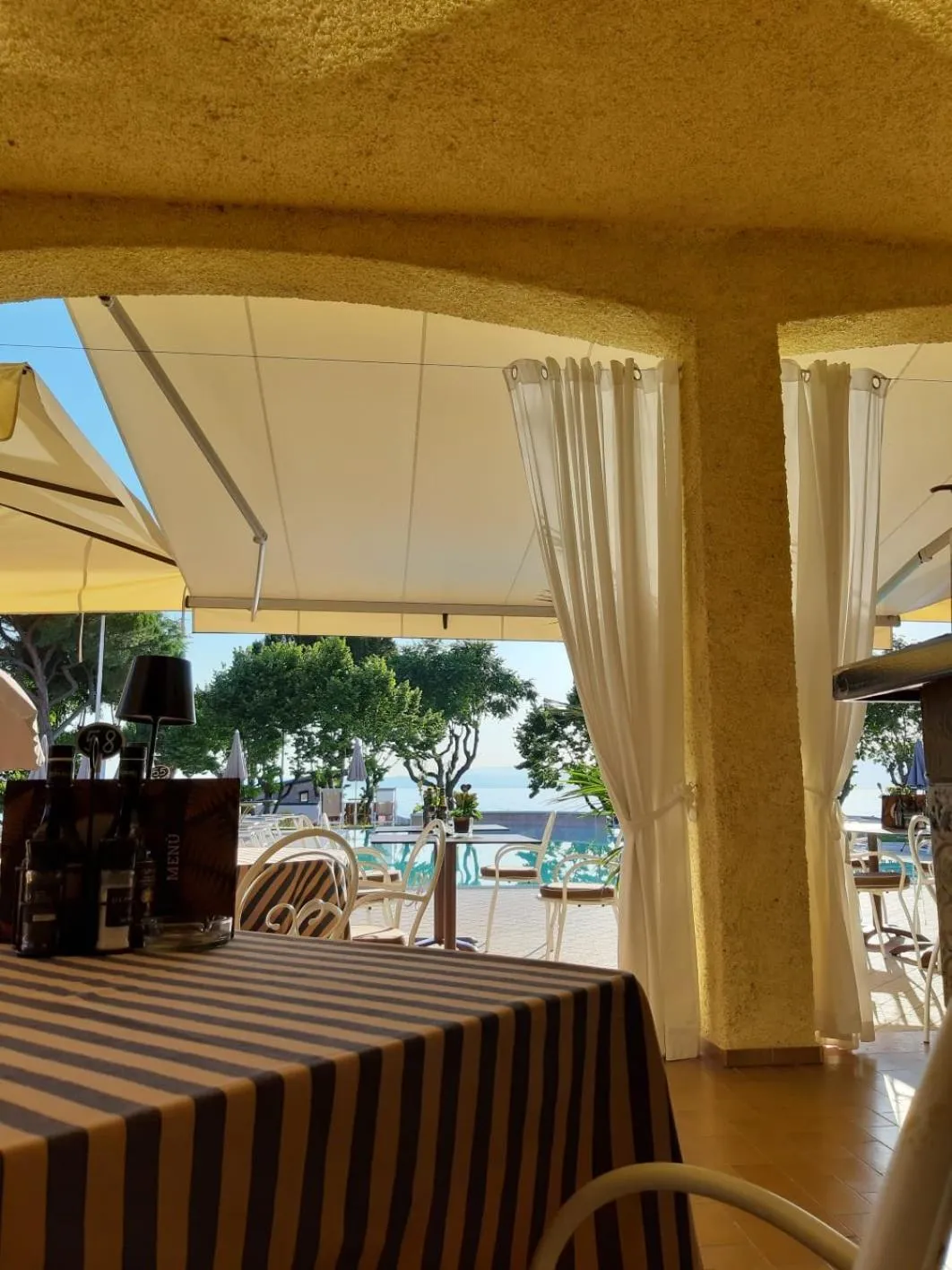 Pool view in Hotel San Marco