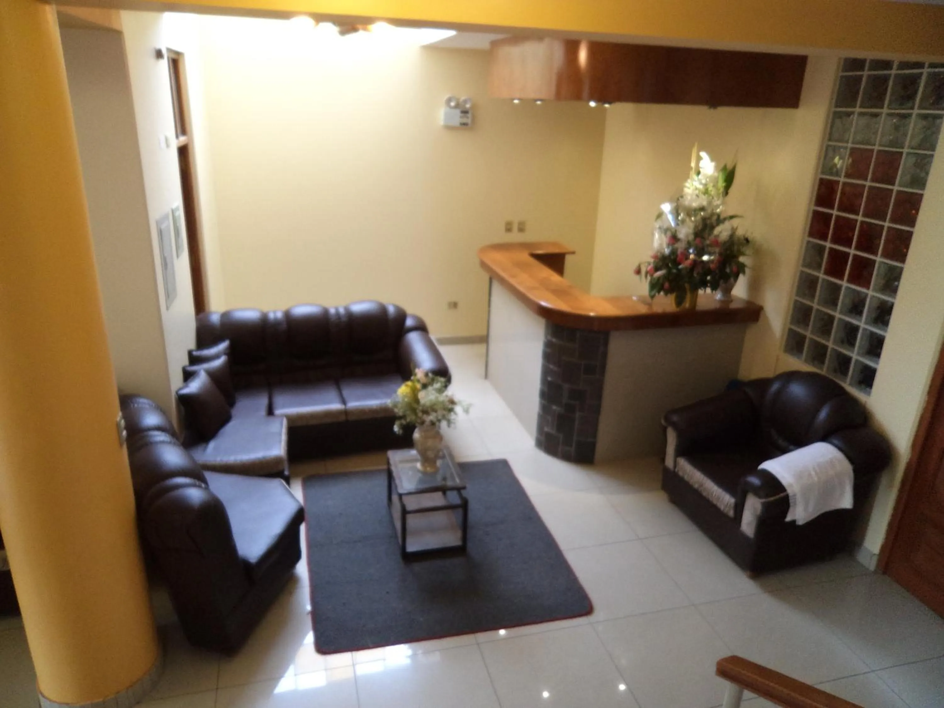 Living room in Hostel Sol Andina Inn