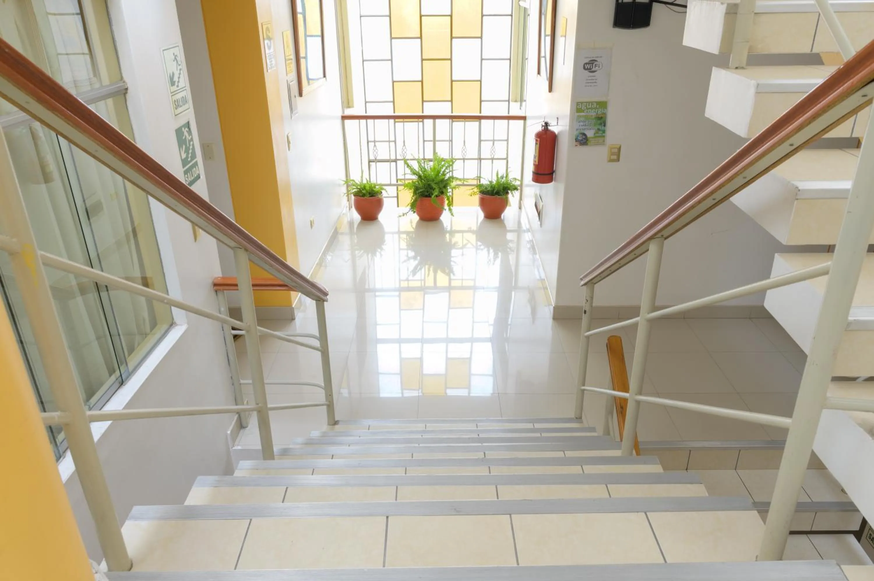 Balcony/Terrace in Hostel Sol Andina Inn