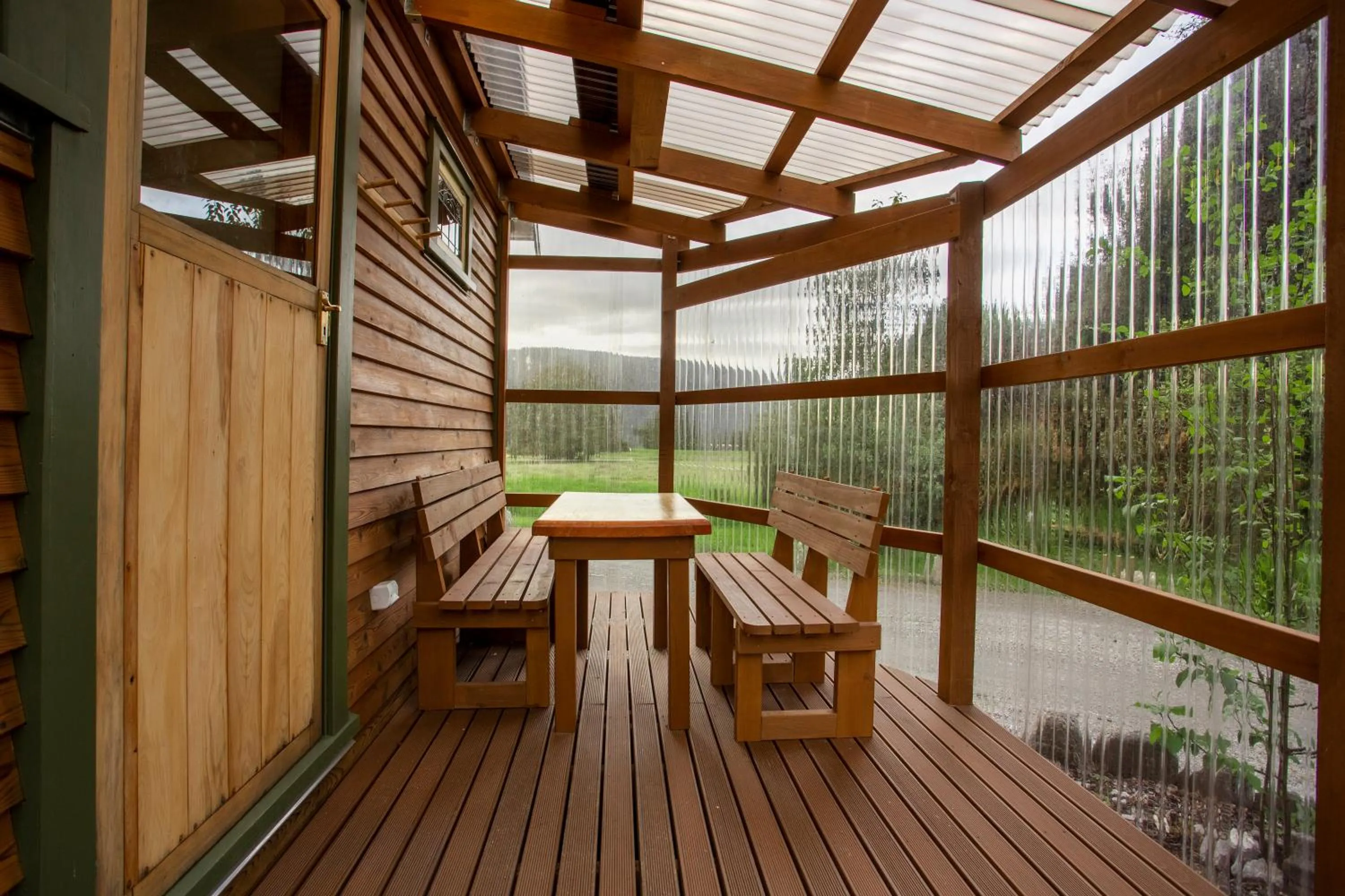 Patio in Kahere Retreat