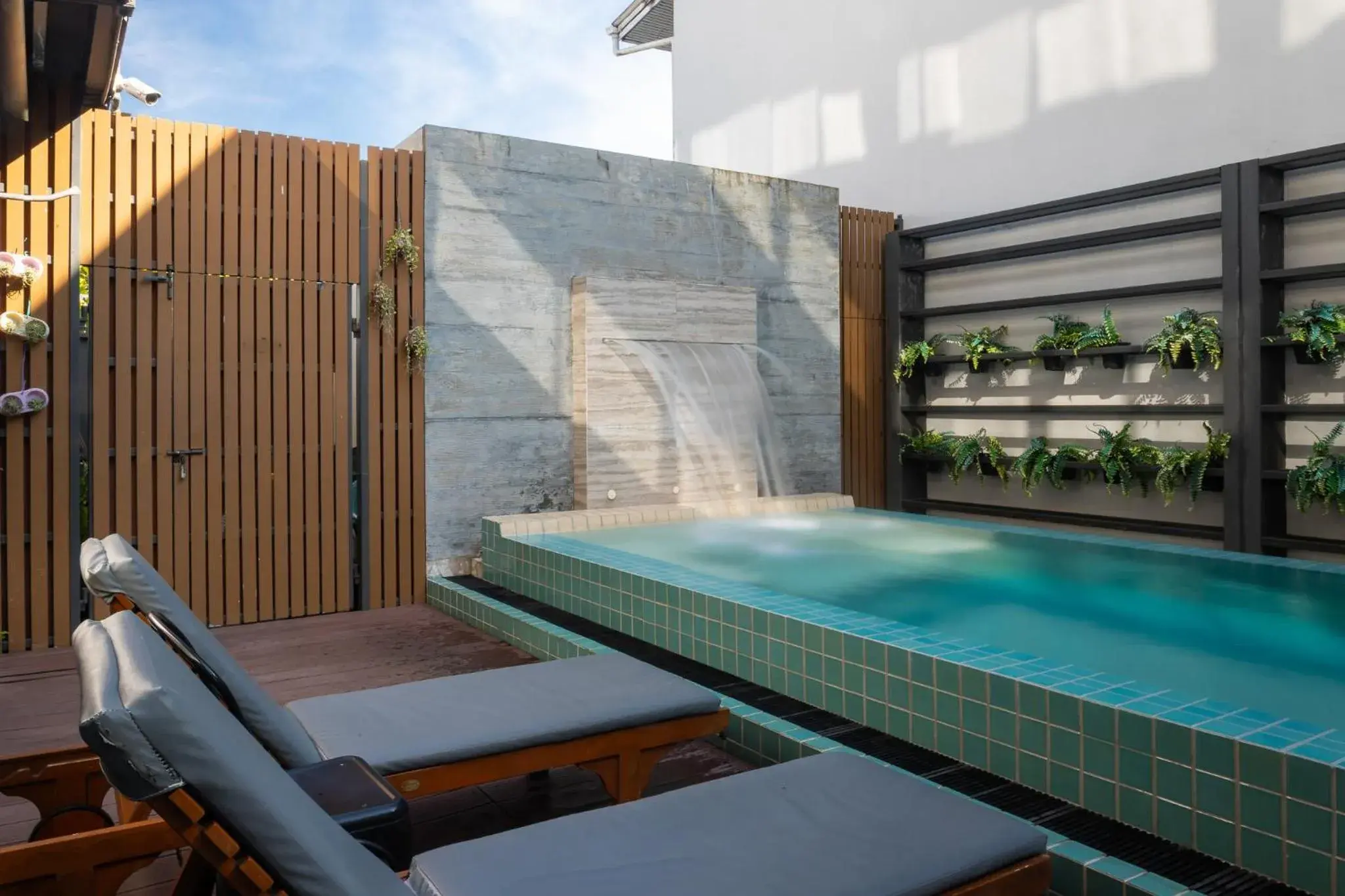 Pool view in Recenta Style Phuket Town Pool view in Recenta Style Phuket Town