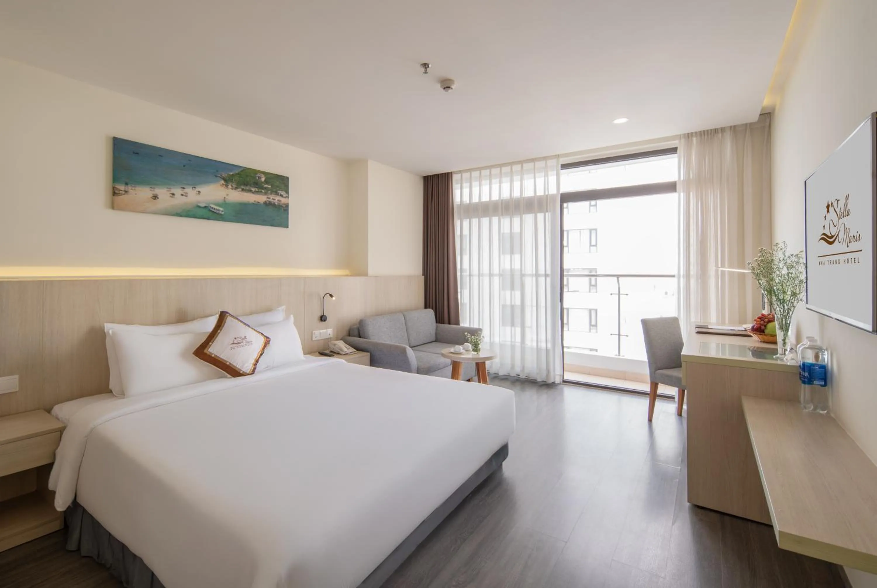 Photo of the whole room, Bed in Stella Maris Nha Trang Hotel