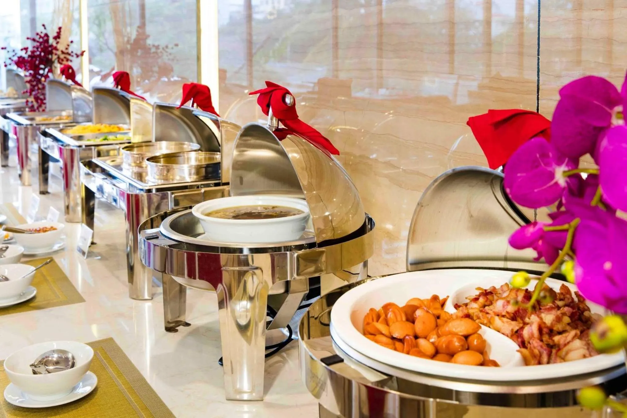 Buffet breakfast in Stella Maris Nha Trang Hotel