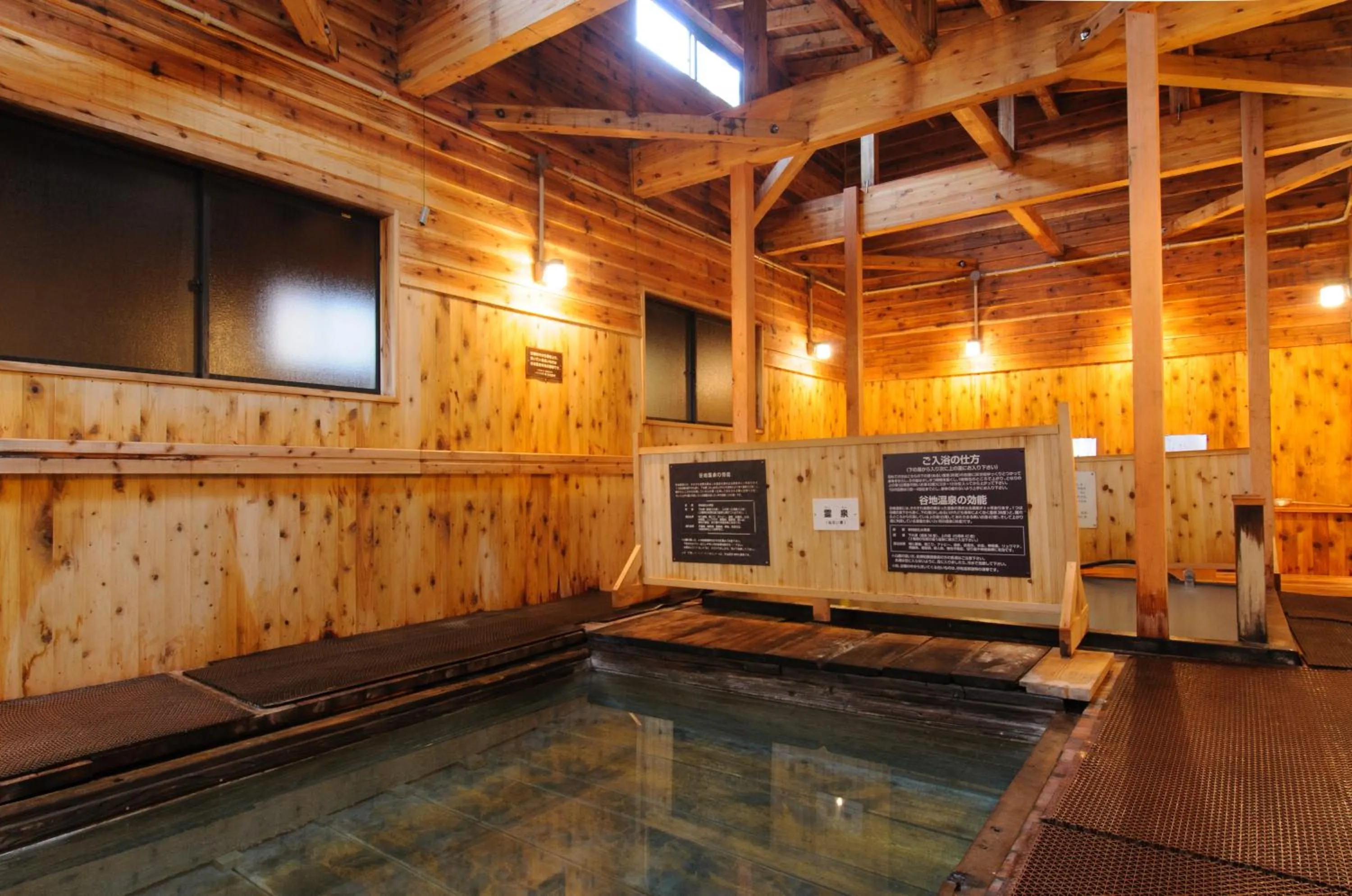 Hot Spring Bath in Yachi Onsen