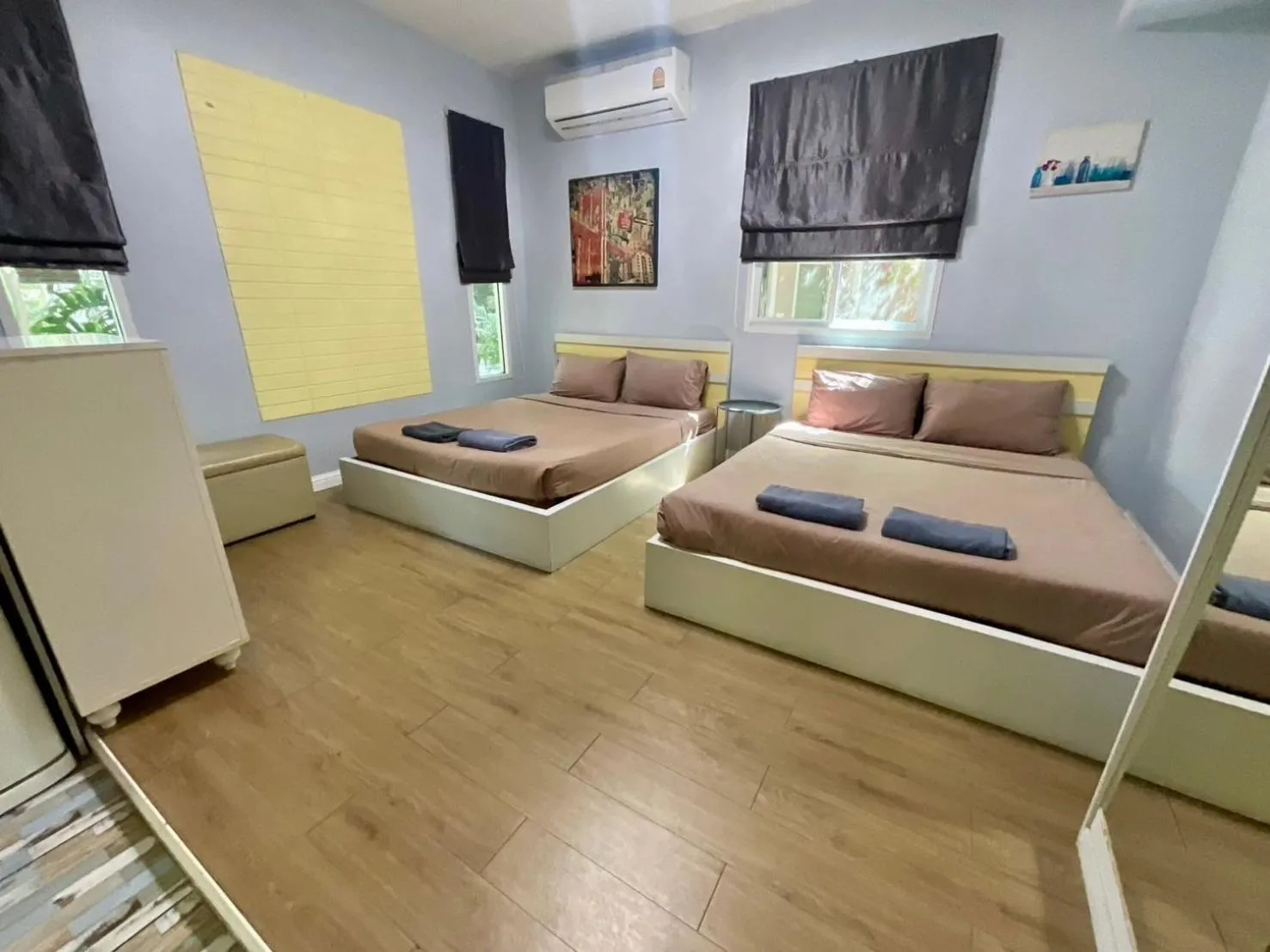 Bed in Rayonghouse Resort