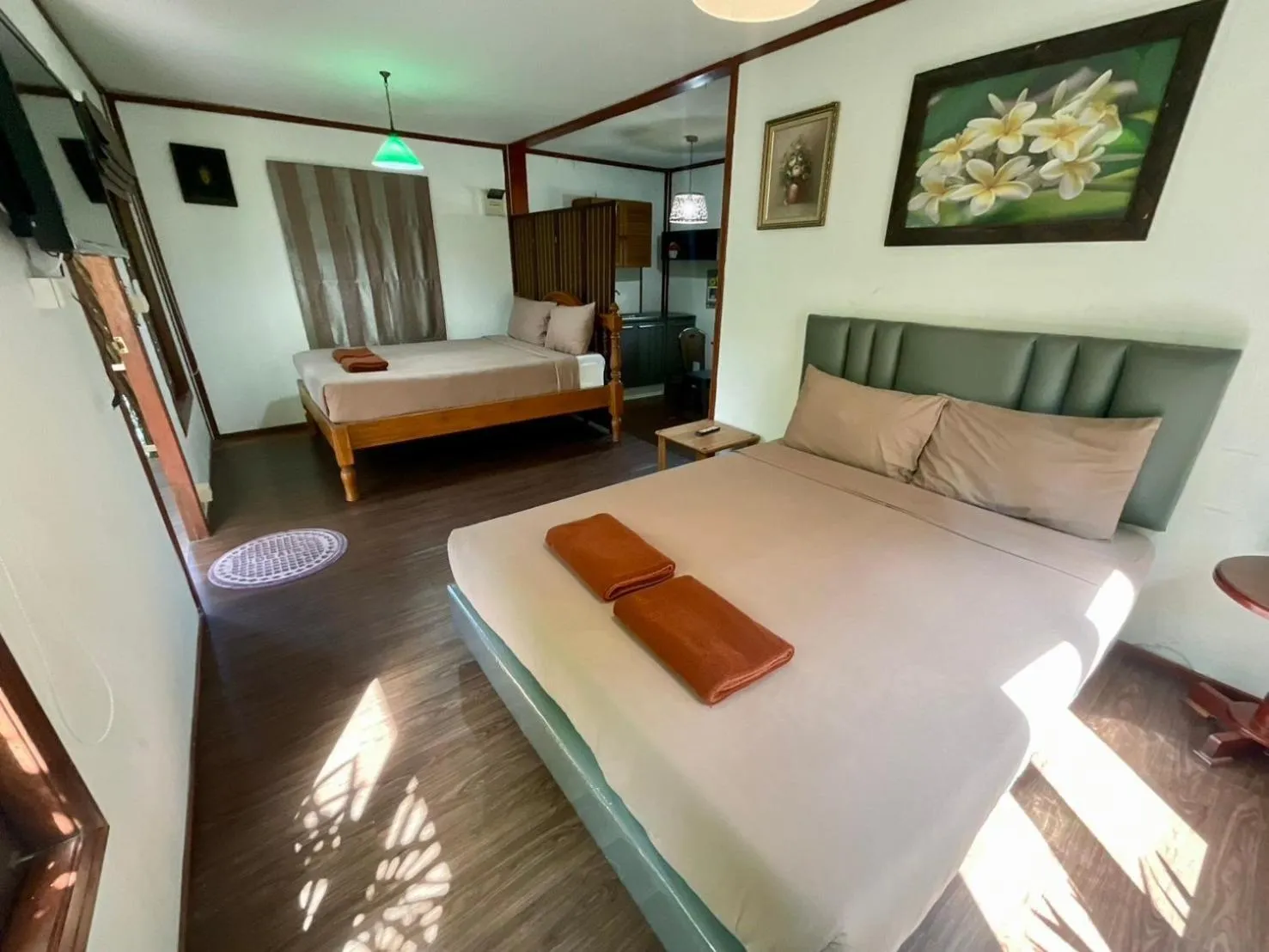 Bed in Rayonghouse Resort