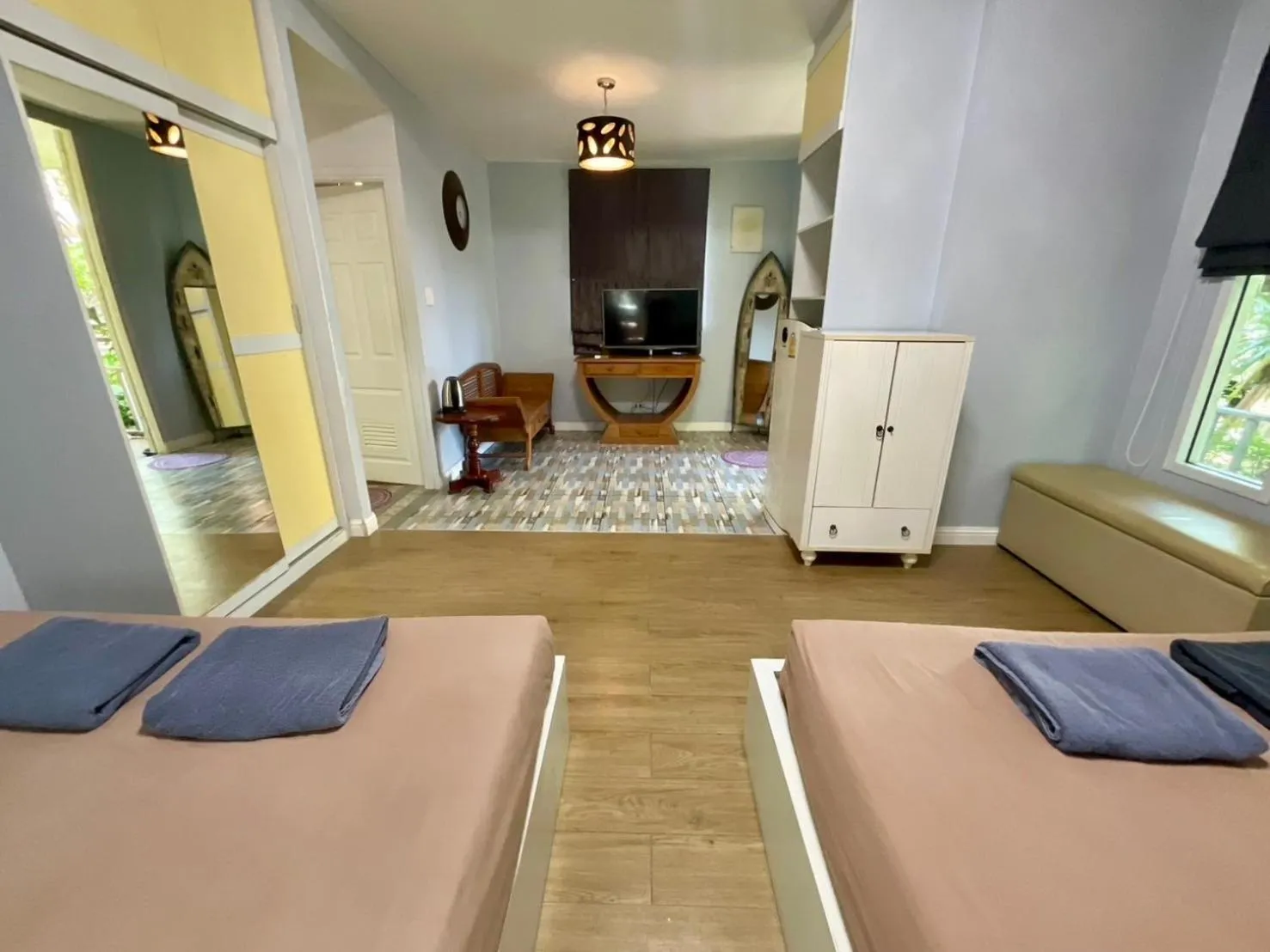 Bed in Rayonghouse Resort