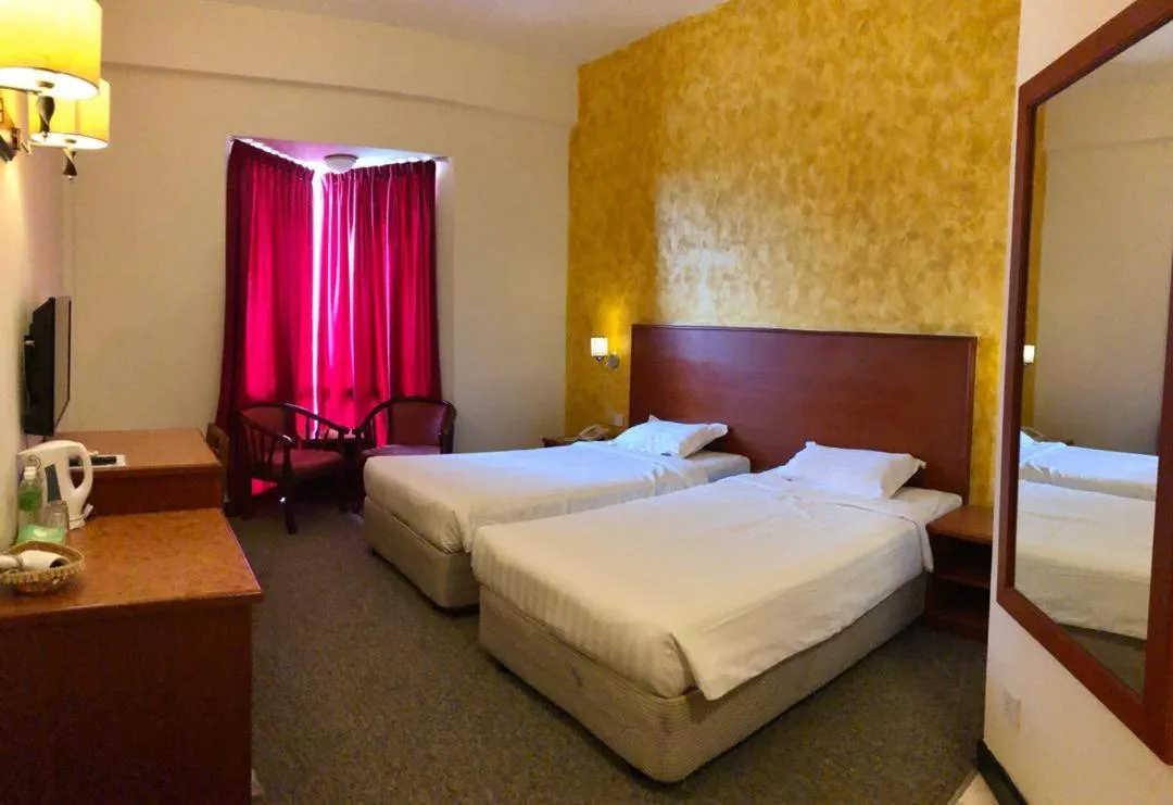 Bed in Garden View Hotel