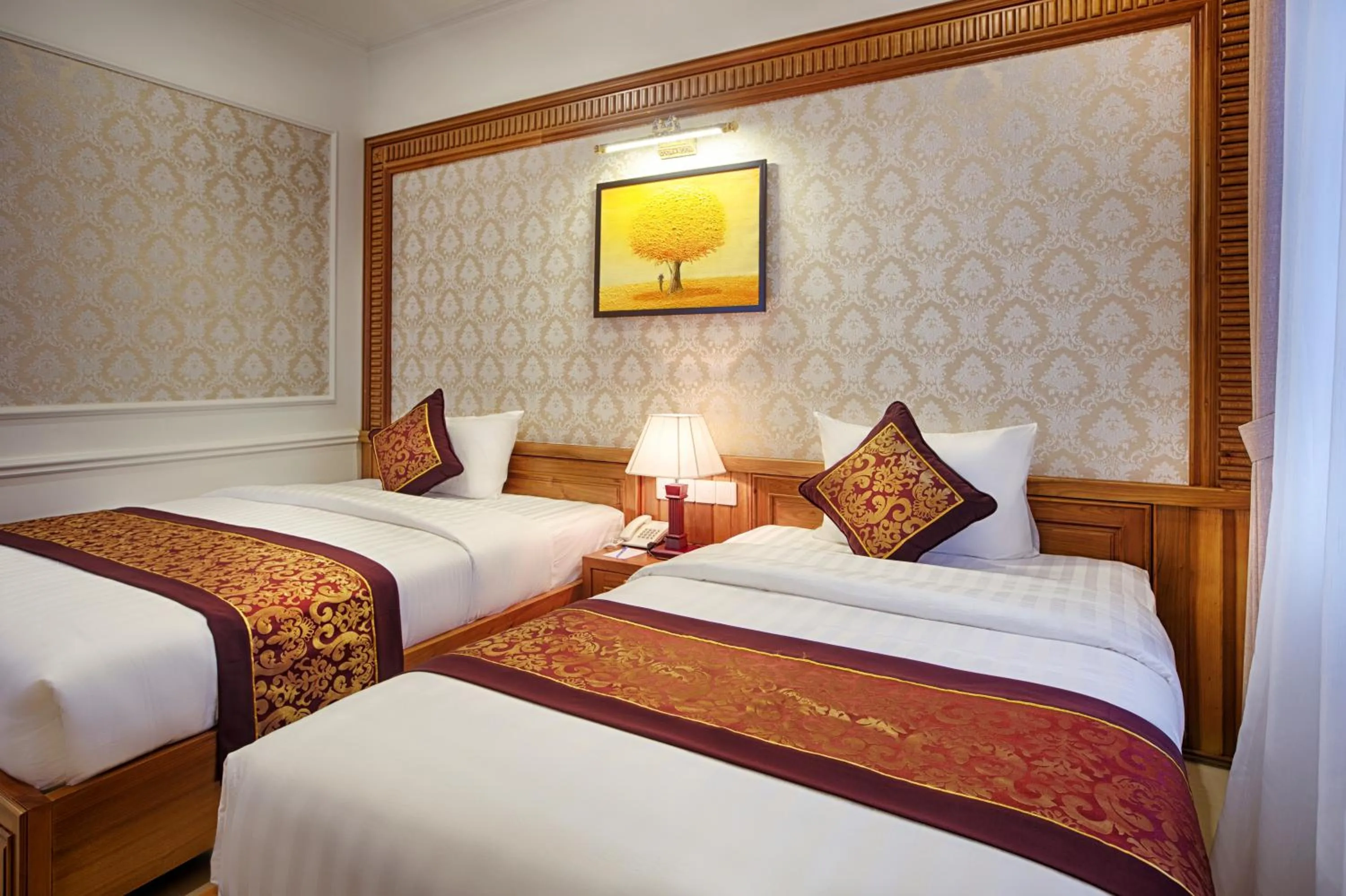 Photo of the whole room, Bed in Riverside Hotel Quang Binh