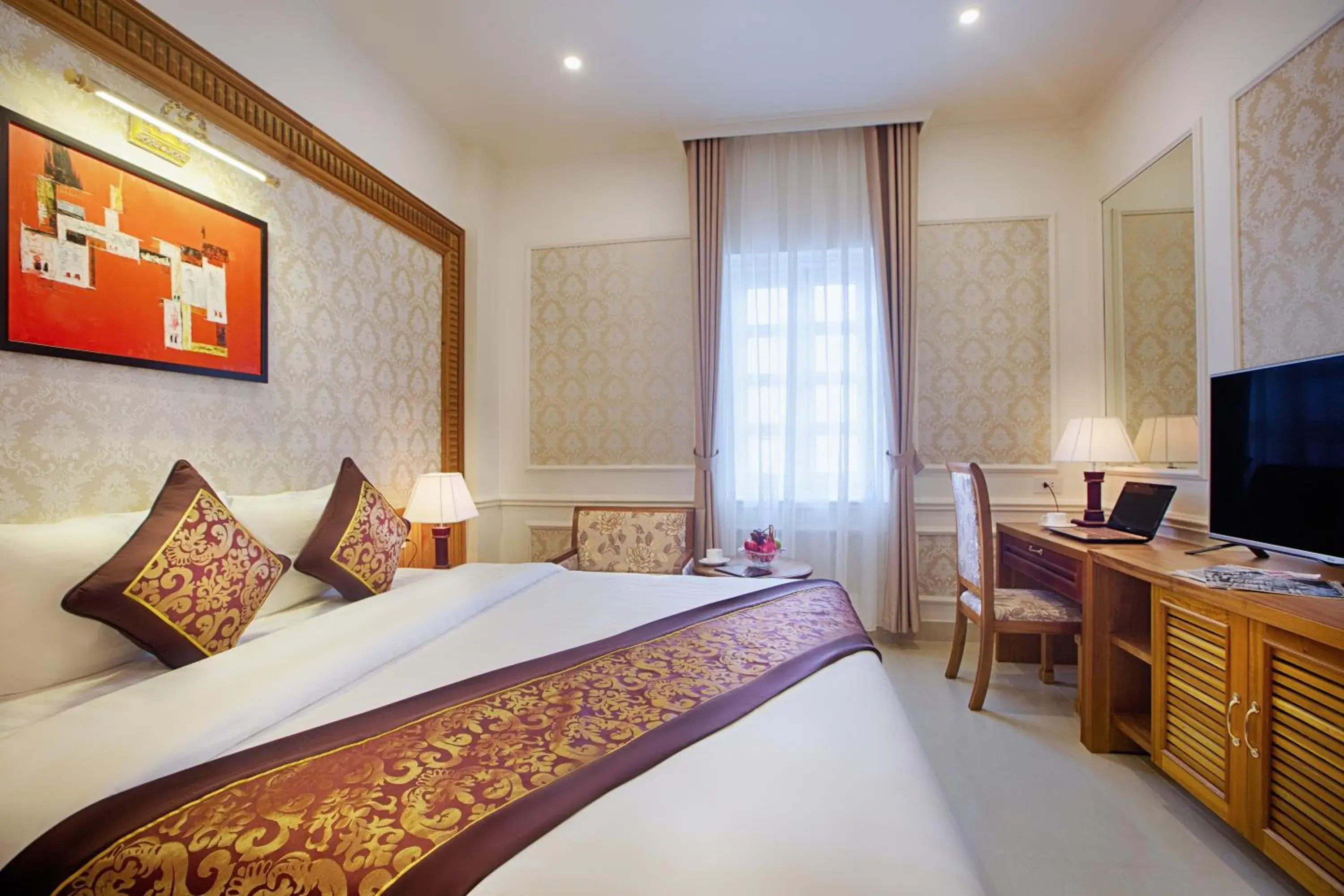 Photo of the whole room, Bed in Riverside Hotel Quang Binh Photo of the whole room, Bed in Riverside Hotel Quang Binh