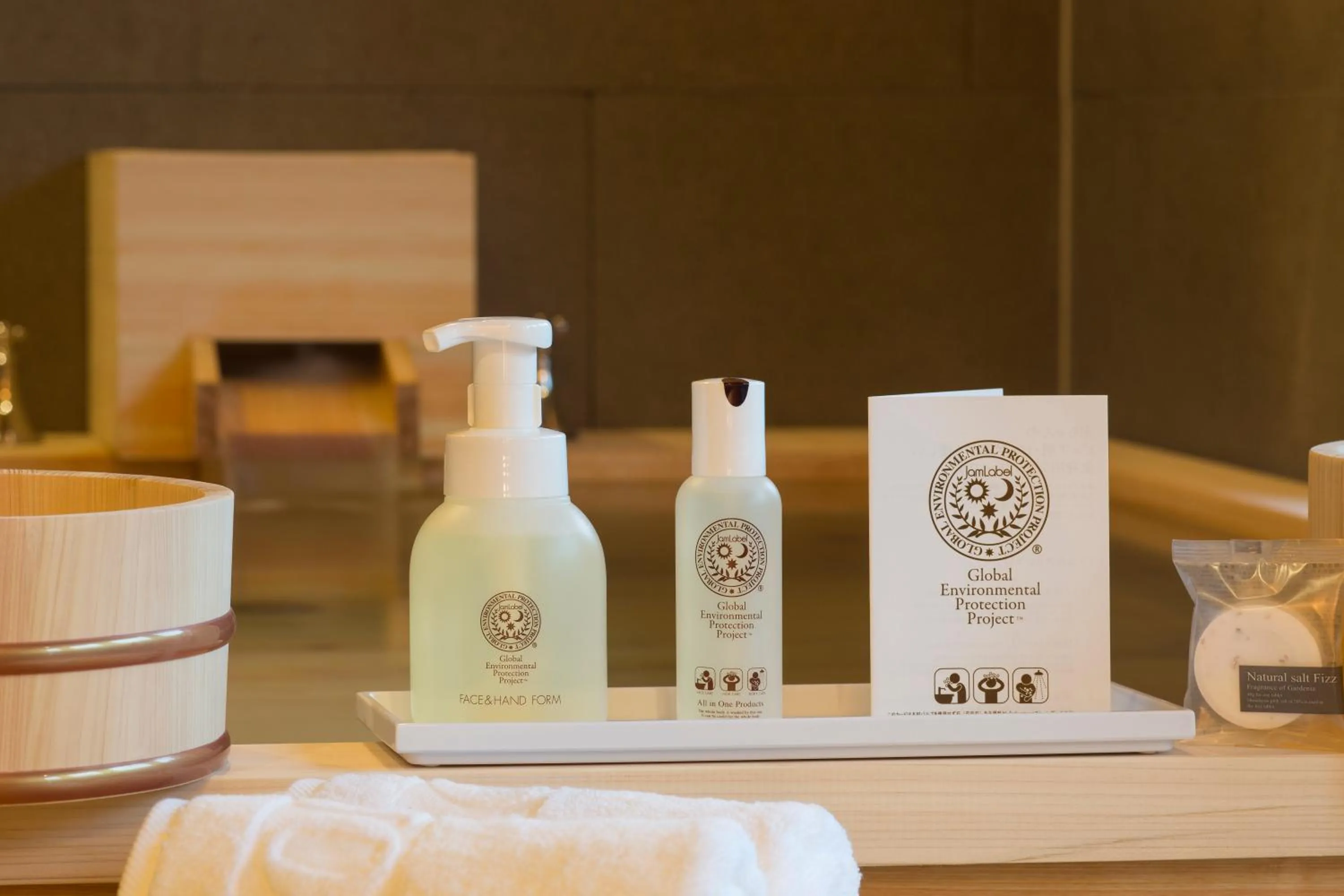 Bathroom in Tomonoya Ryokan Geoje