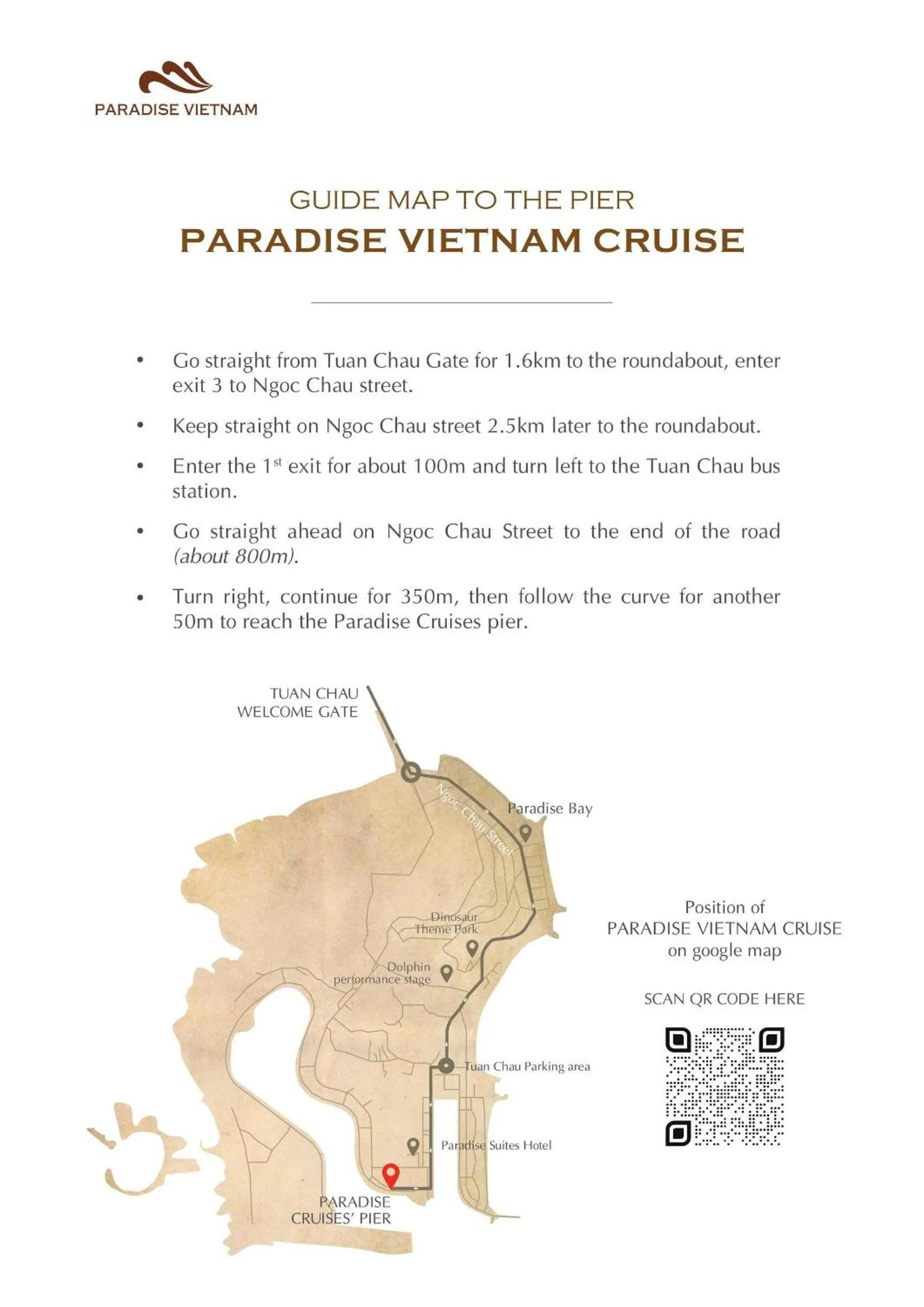 Location in Paradise Elegance Cruise Halong