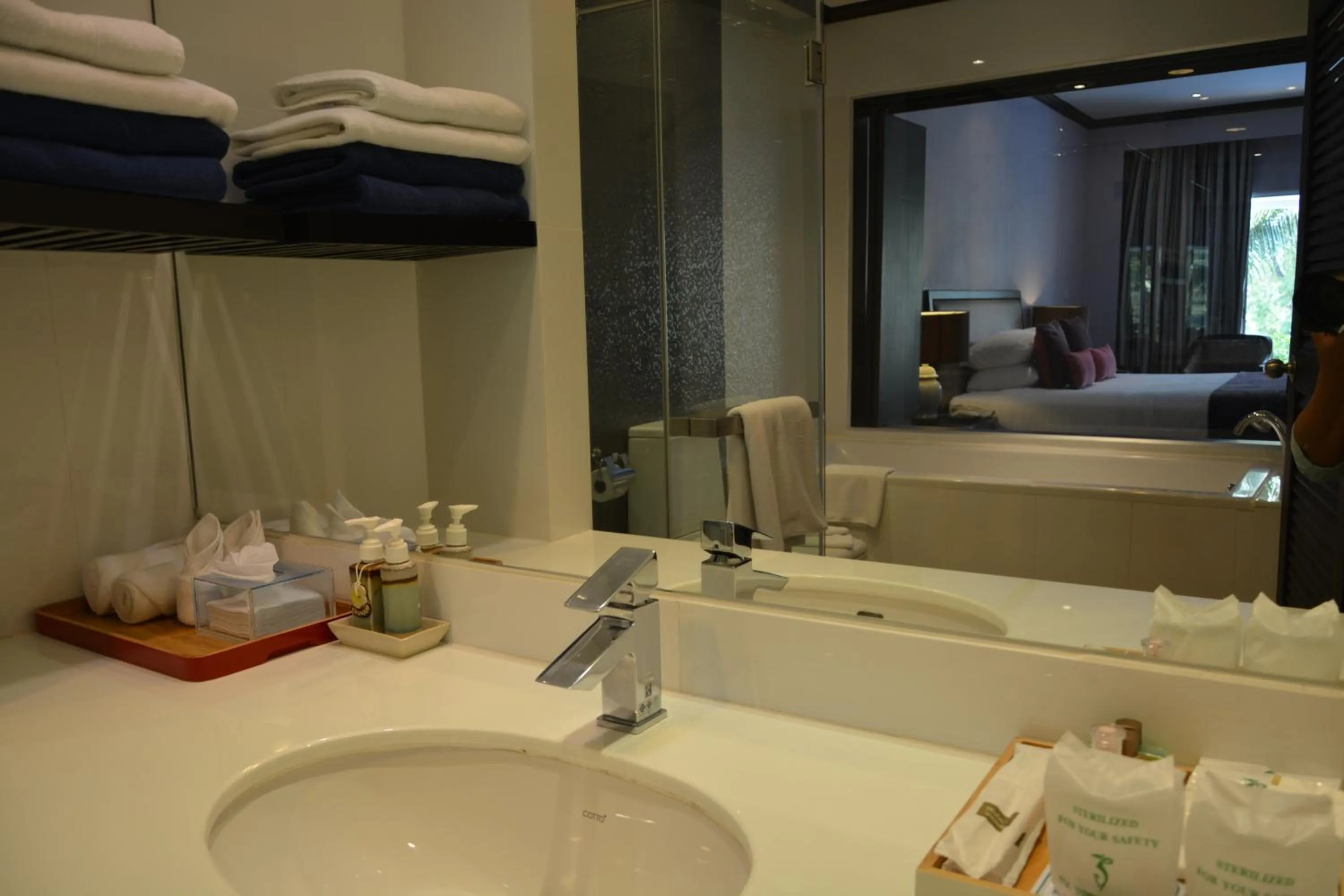 Bathroom in Sir James Resort