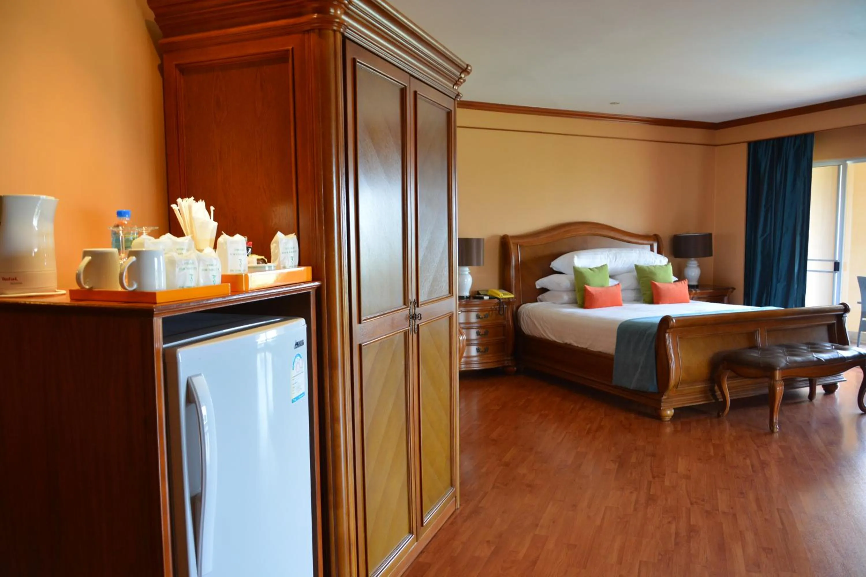 Bed in Sir James Resort