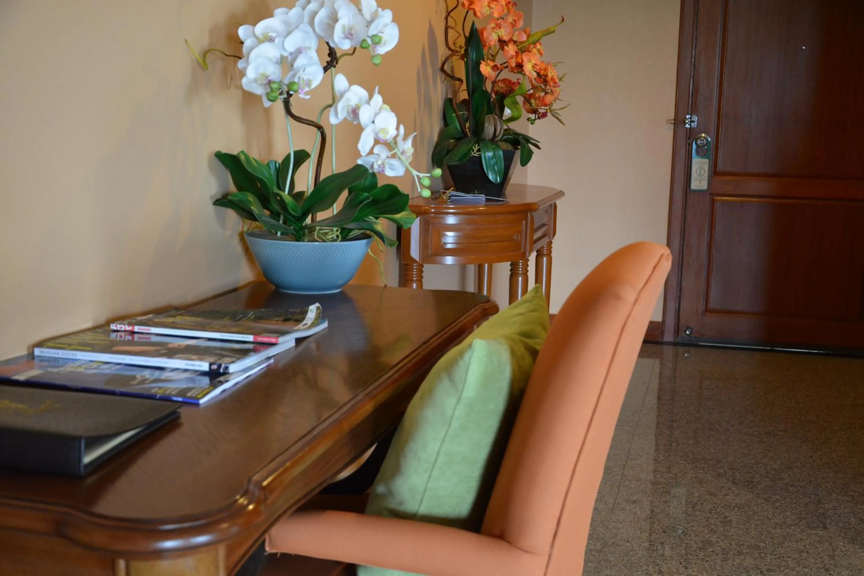 Decorative detail in Sir James Resort