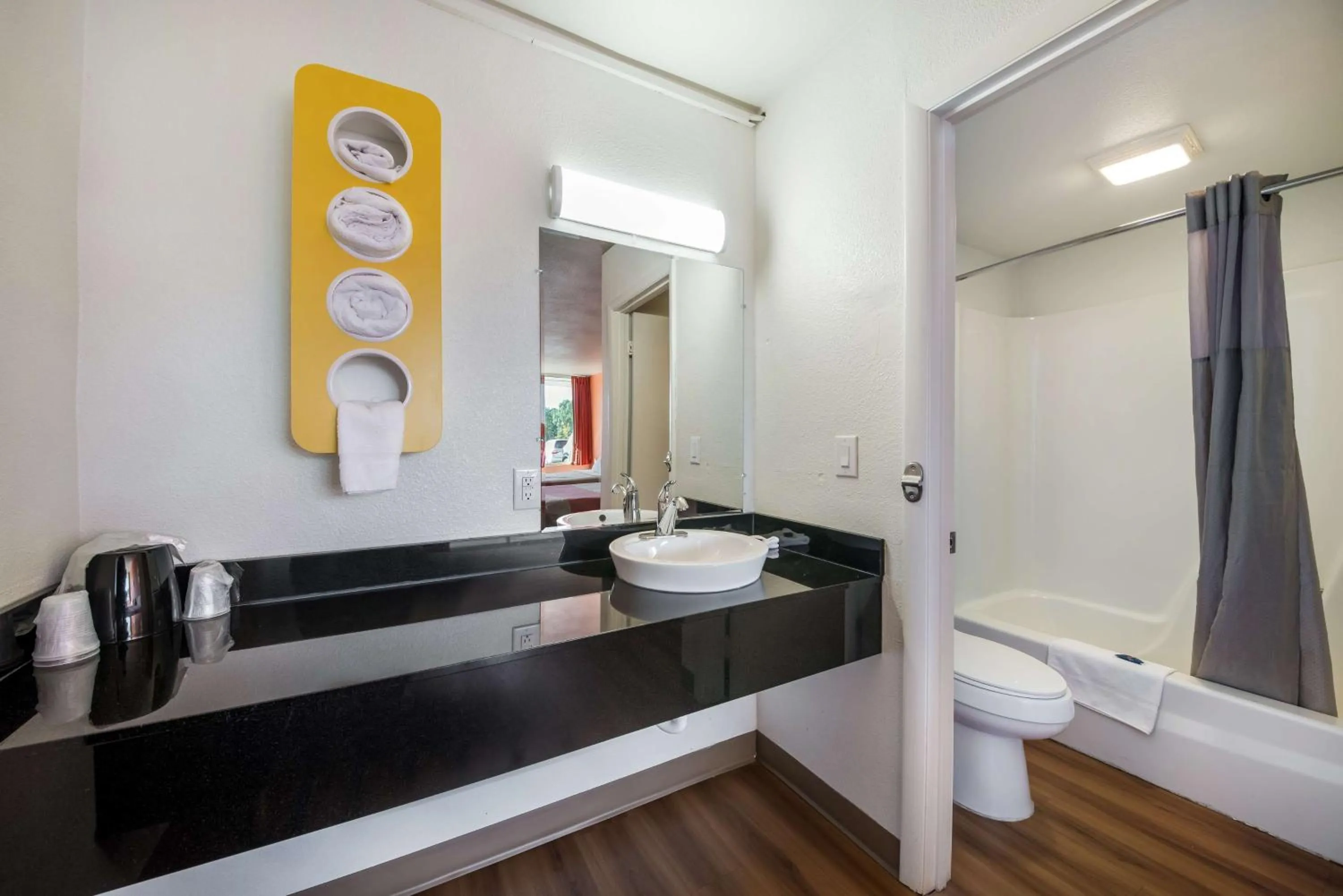 Toilet in Motel 6-Connellys Springs, NC