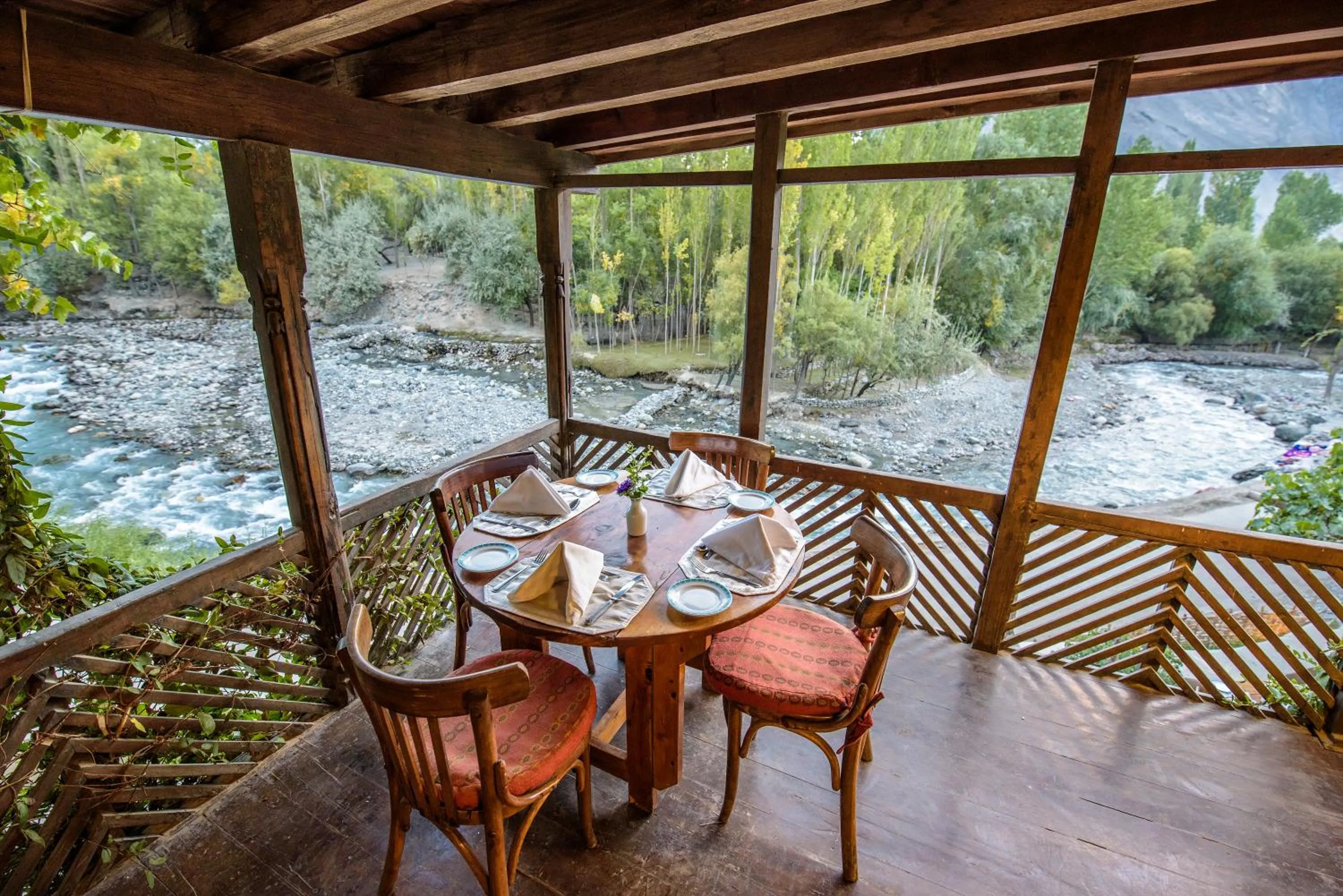 Breakfast in Serena Shigar Fort