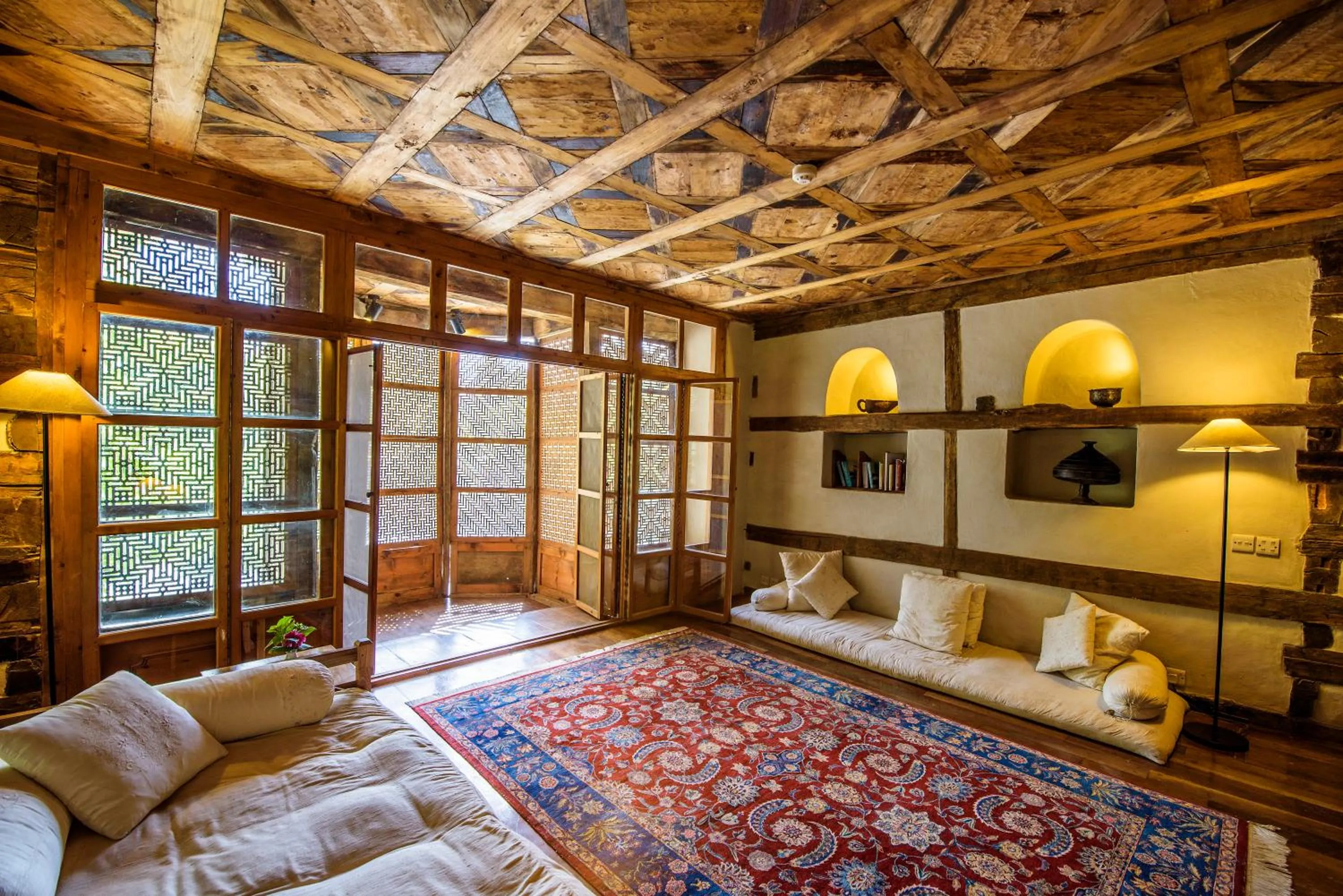 Bed in Serena Shigar Fort