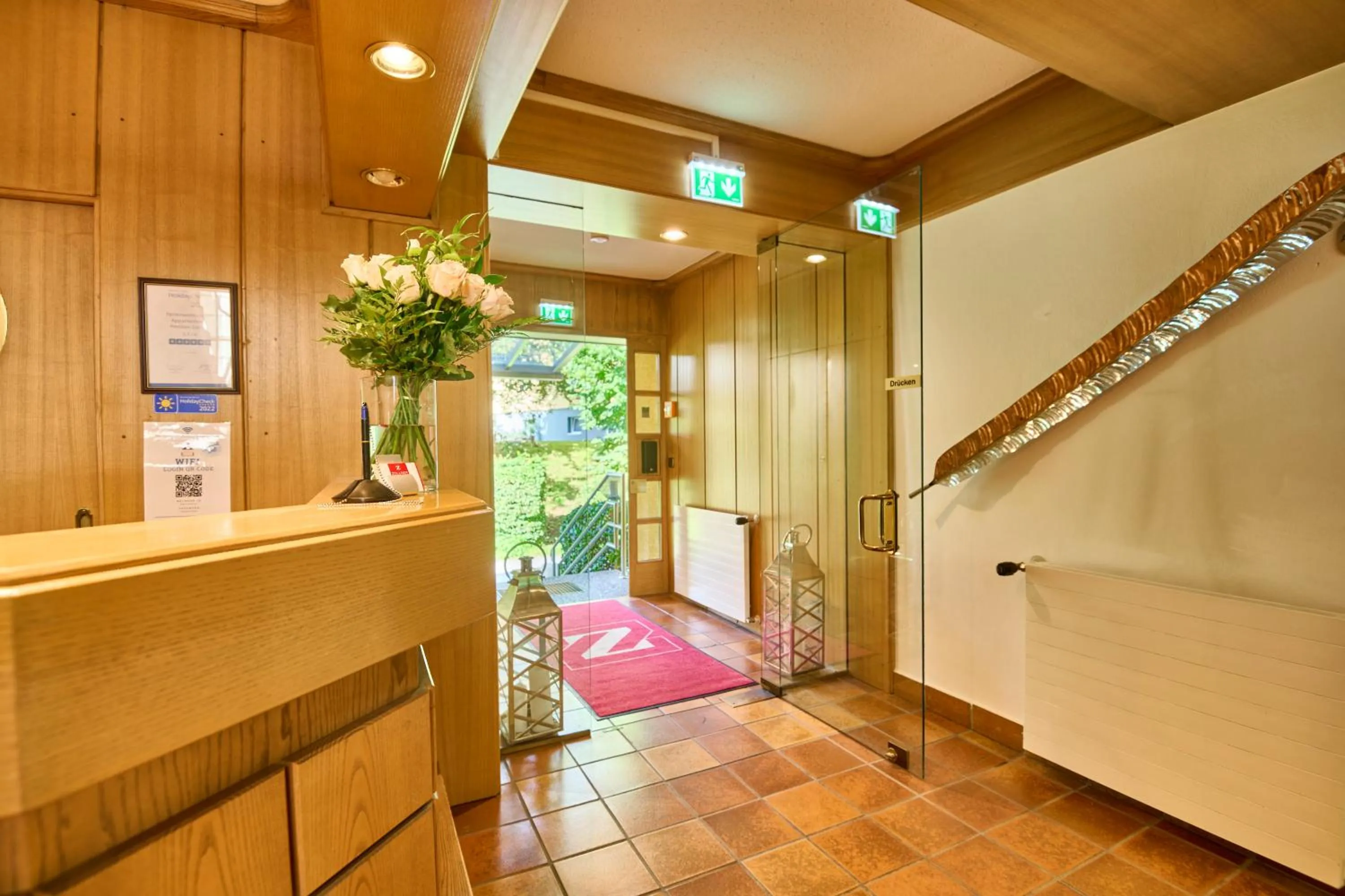 Lobby or reception in Pension - Ferienwohnungen Zollner