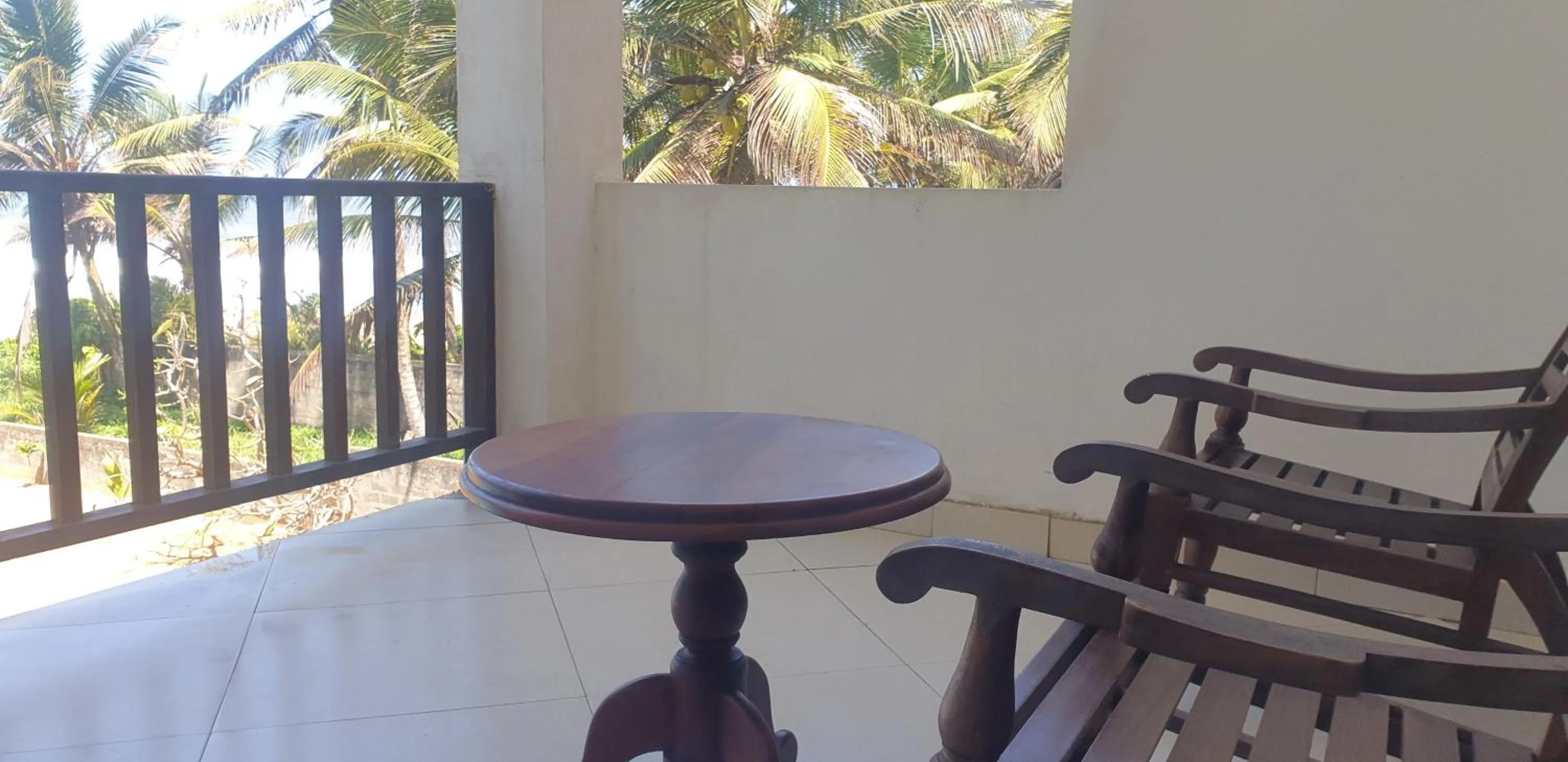 Patio in Ocean Villa Den
