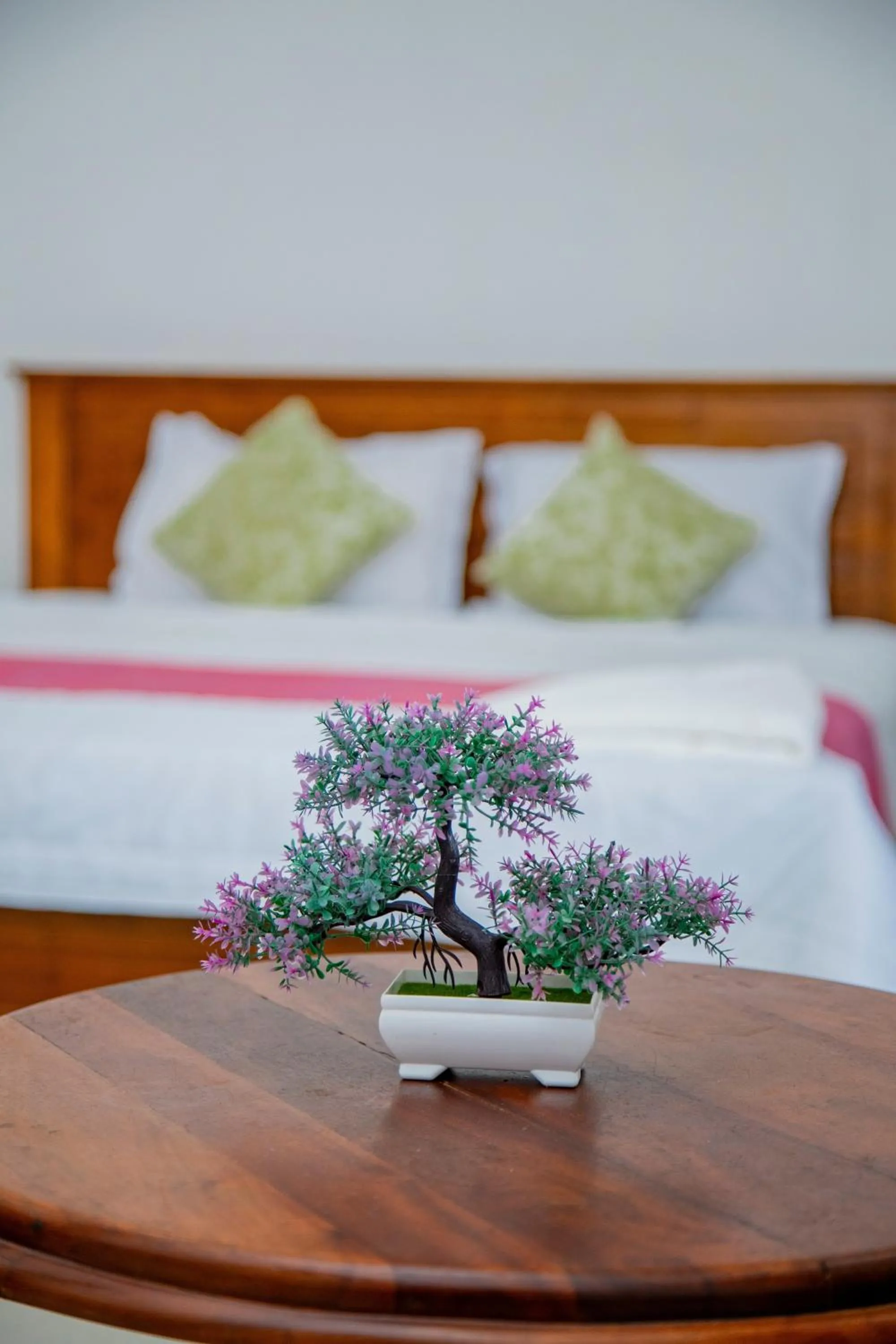 Bed in Ocean Villa Den