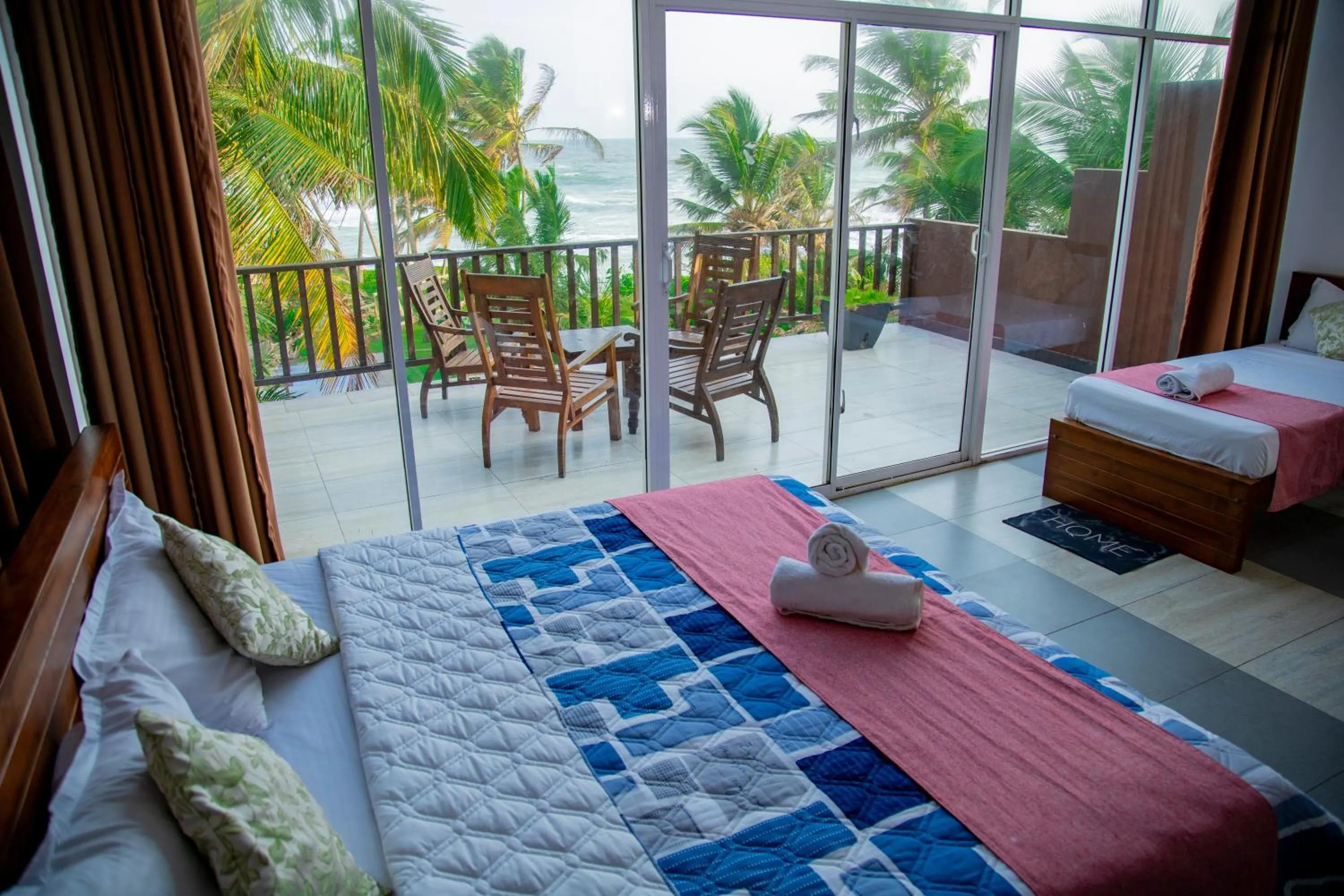 View (from property/room), Bed in Ocean Villa Den