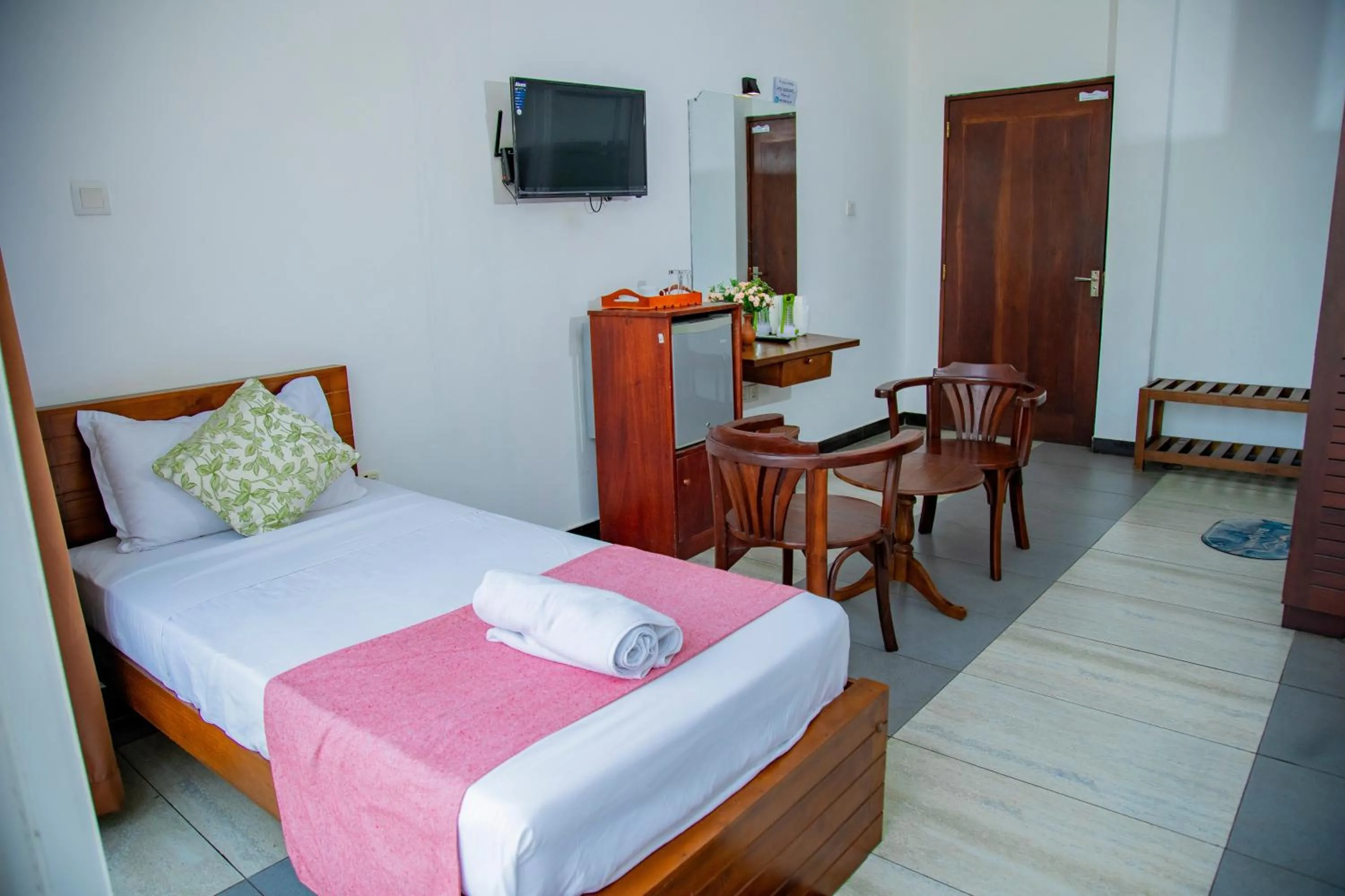 Bed in Ocean Villa Den