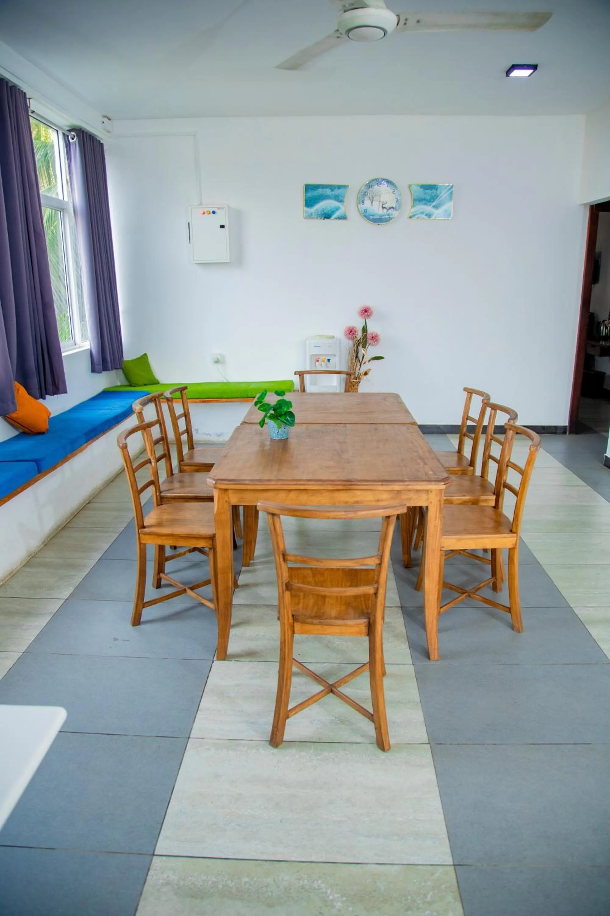 Living room in Ocean Villa Den