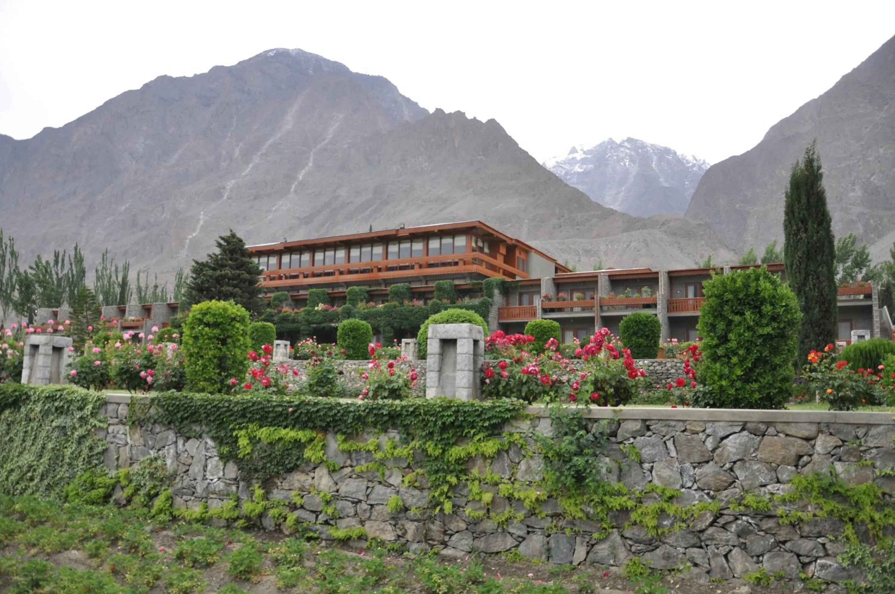 Facade/entrance in Gilgit Serena Hotel