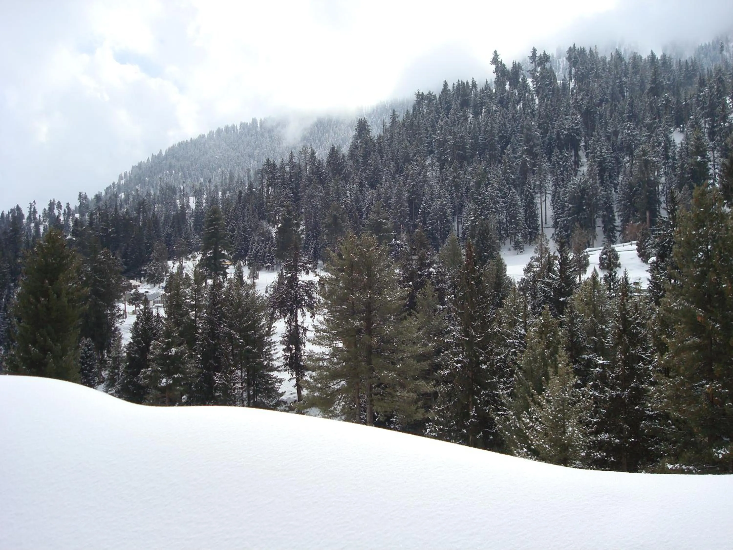 Mountain view in Gilgit Serena Hotel