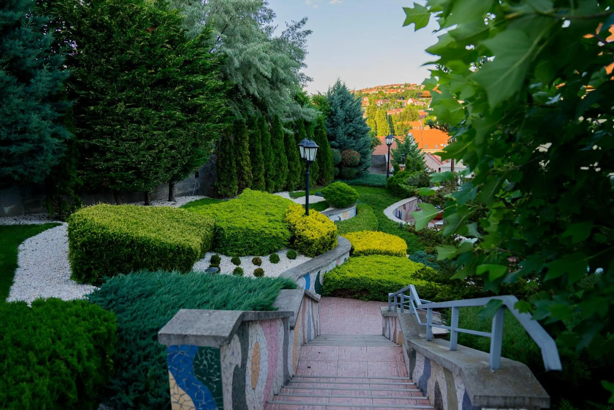 Garden in Erla Villa Boutique Hotel