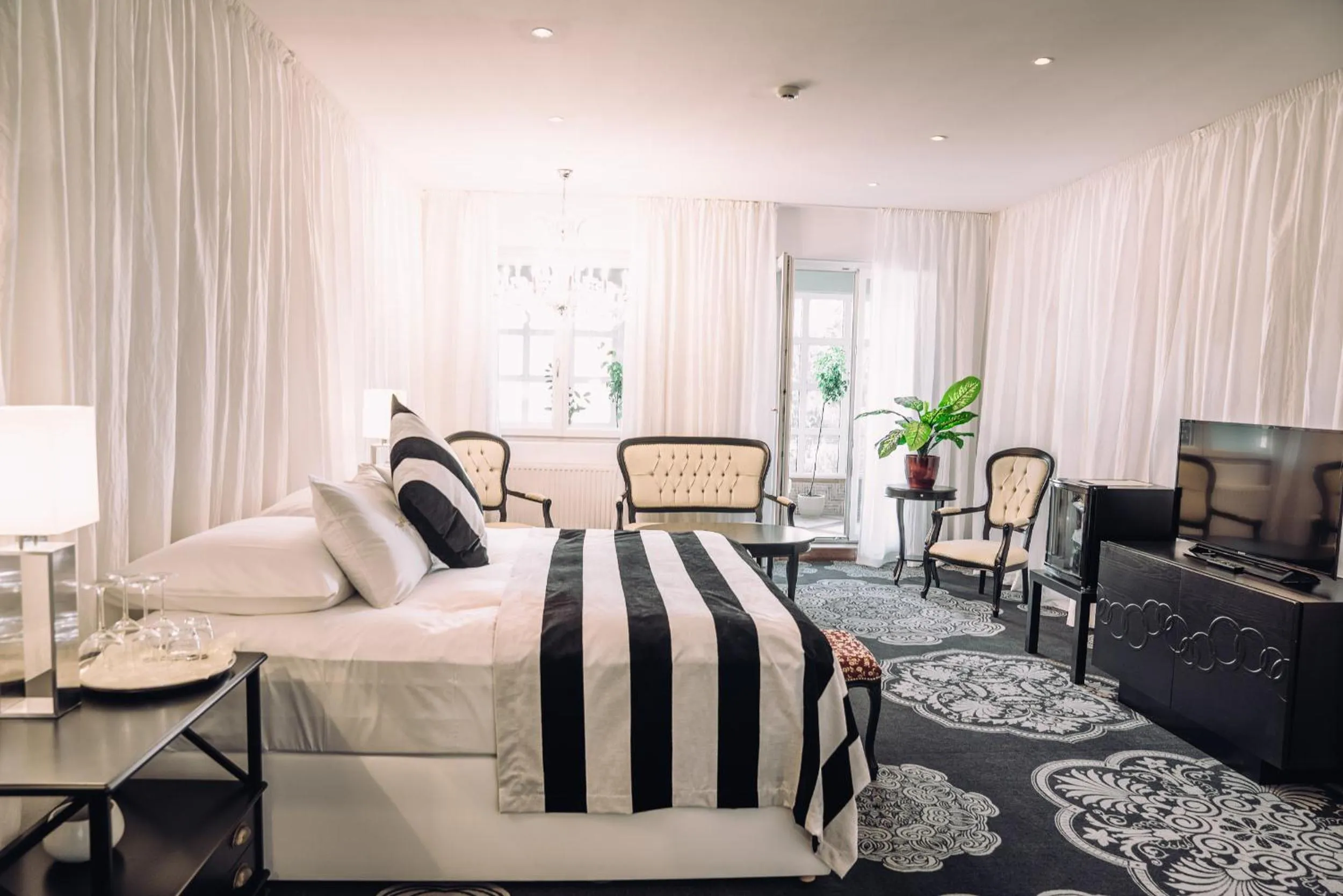 Bedroom in Erla Villa Boutique Hotel