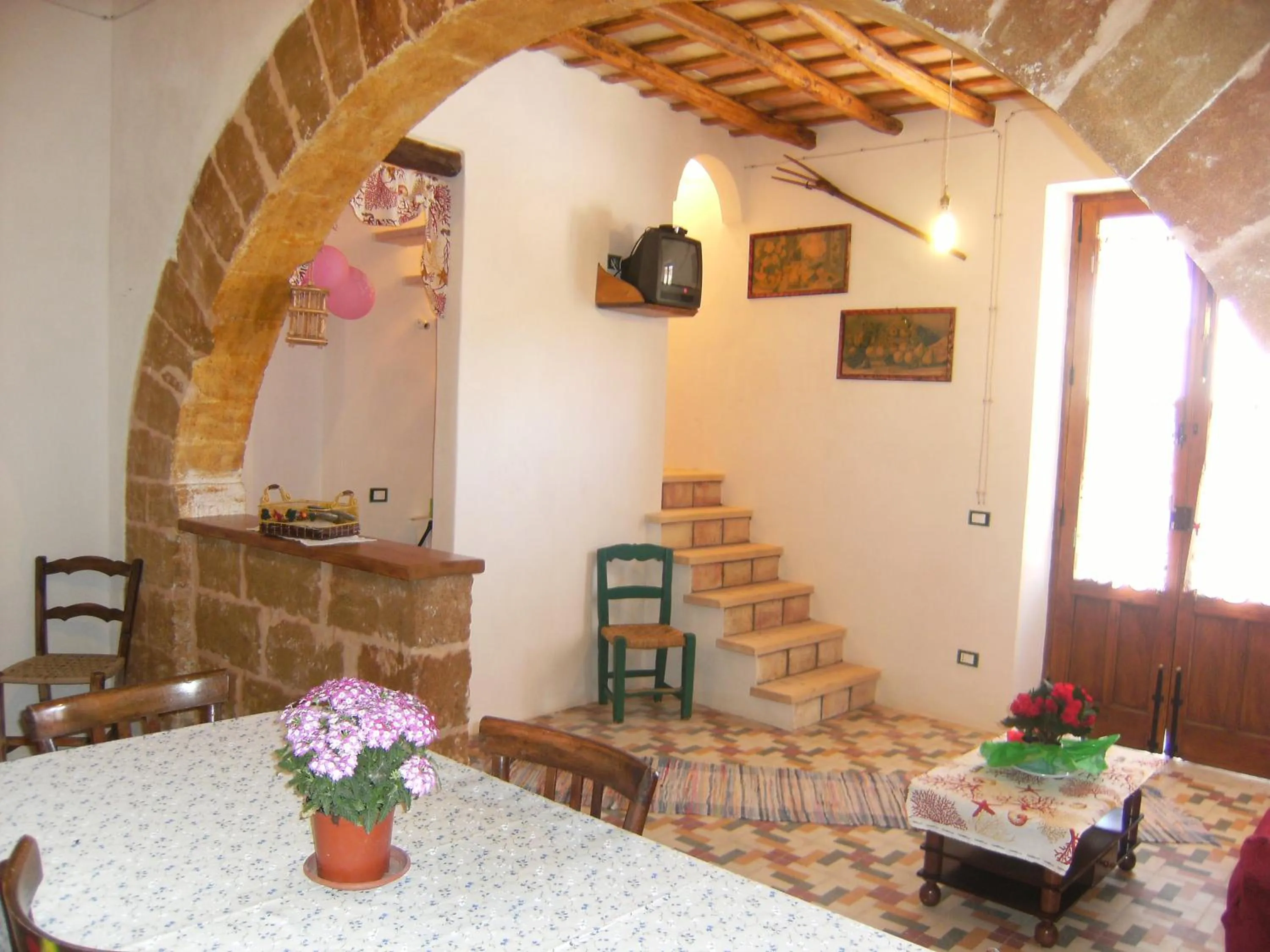 Facade/entrance in Baglio Trinacria