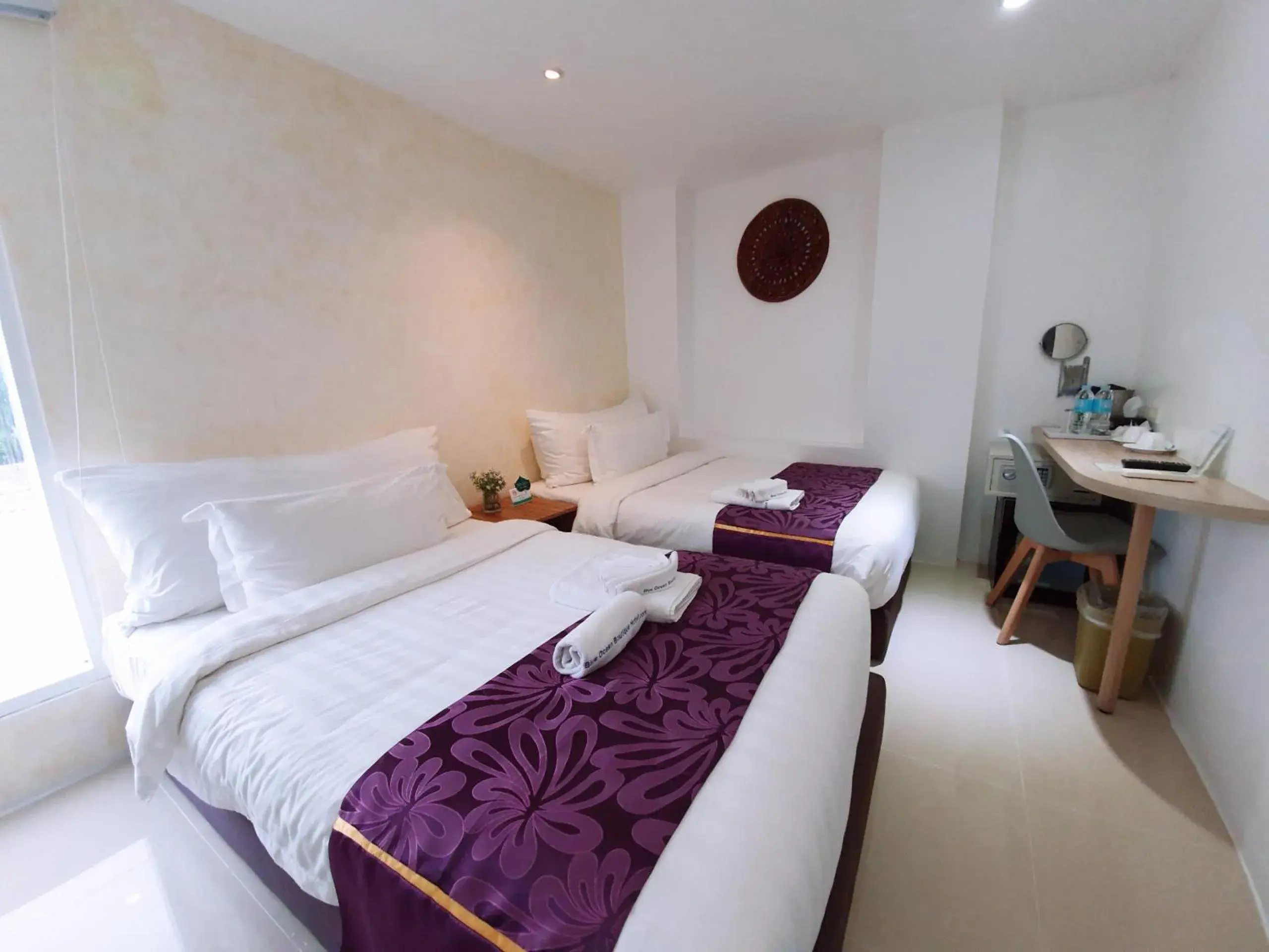 Bedroom, Bed in BLUE OCEAN BOUTIQUE HOTEL - Boracay Island Bedroom, Bed in BLUE OCEAN BOUTIQUE HOTEL - Boracay Island